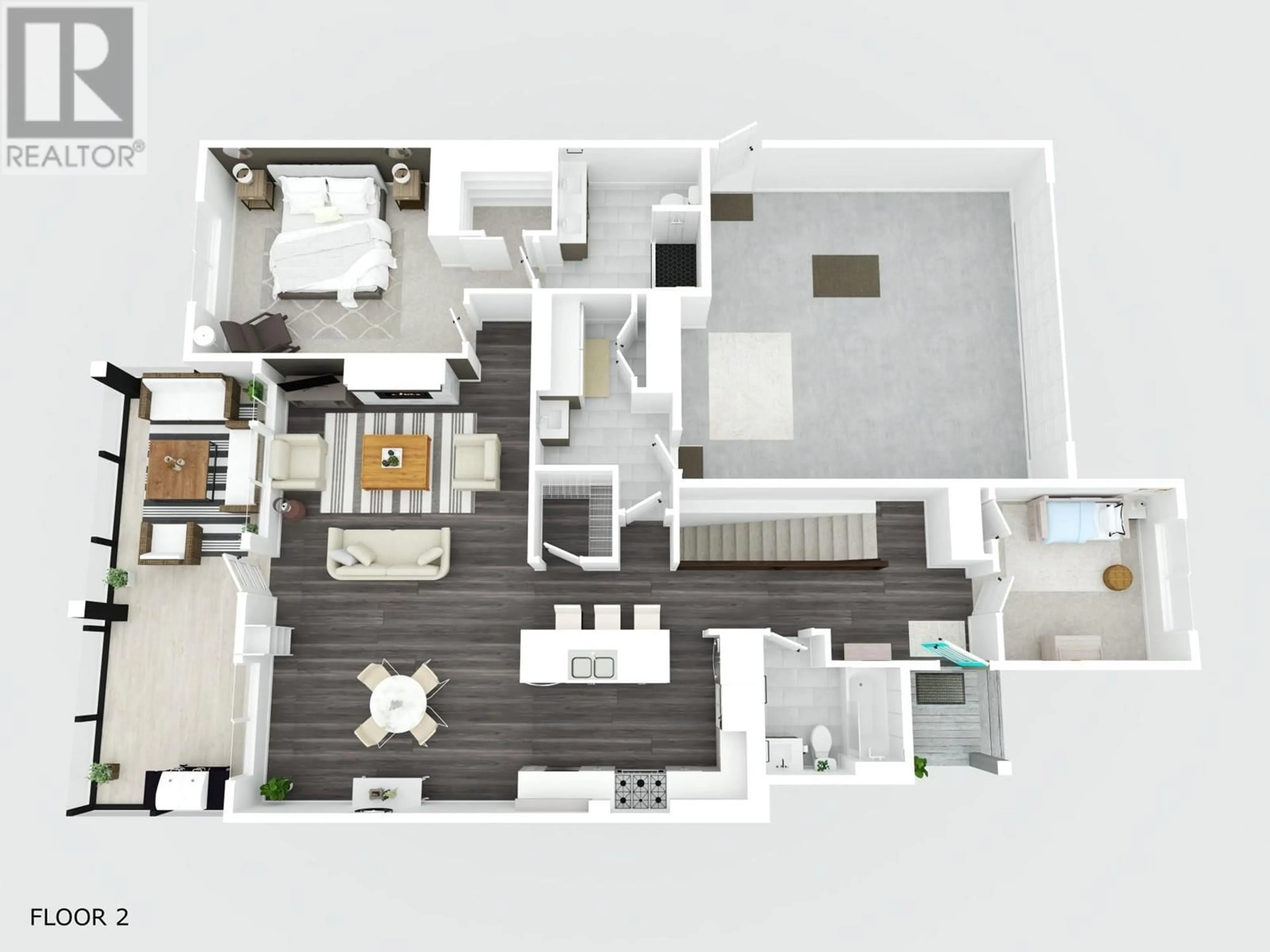 Floor plan for 2 - 260 RUE CHEVAL NOIR OTHER, Kamloops British Columbia V1S0G1
