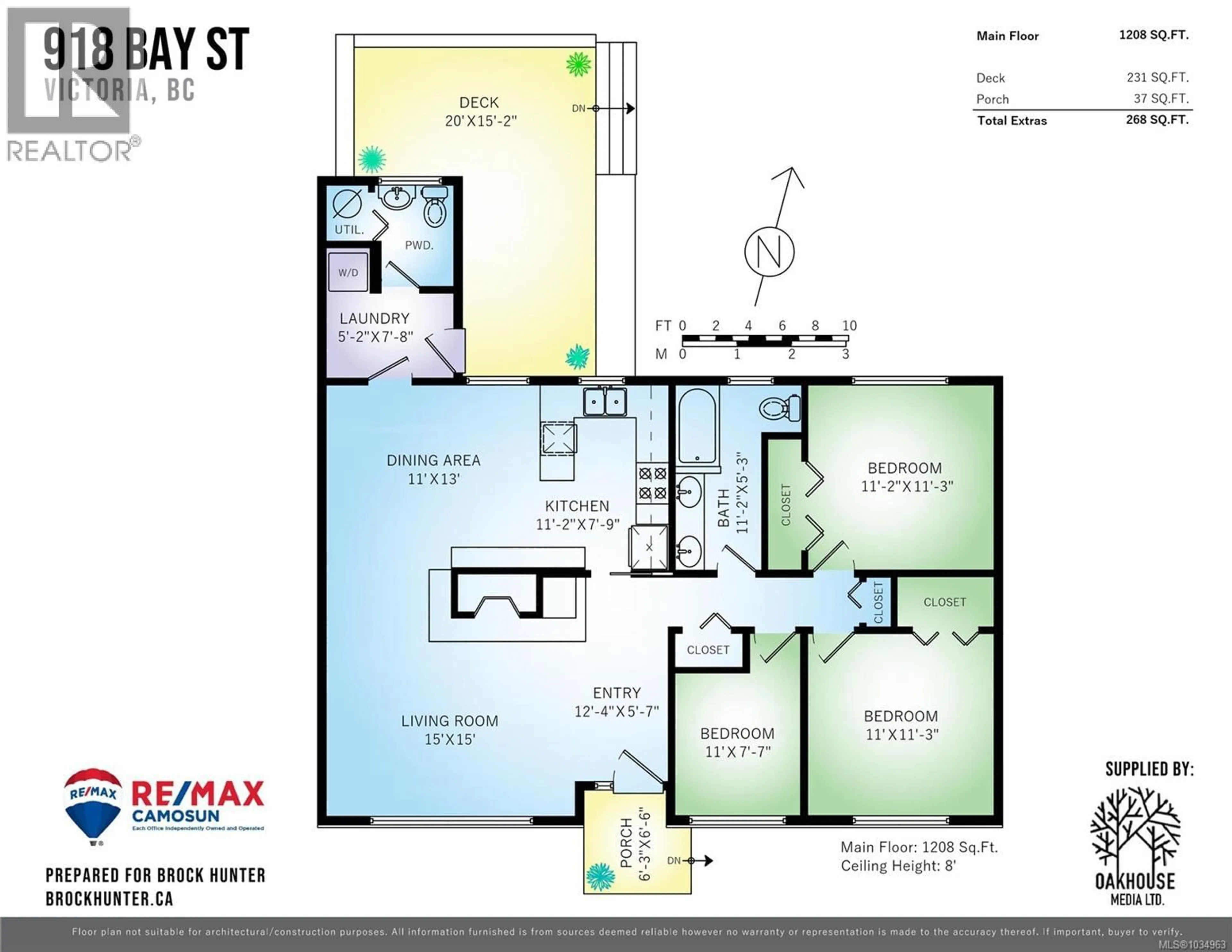 Floor plan for 918 BAY STREET, Victoria British Columbia V8T1R7