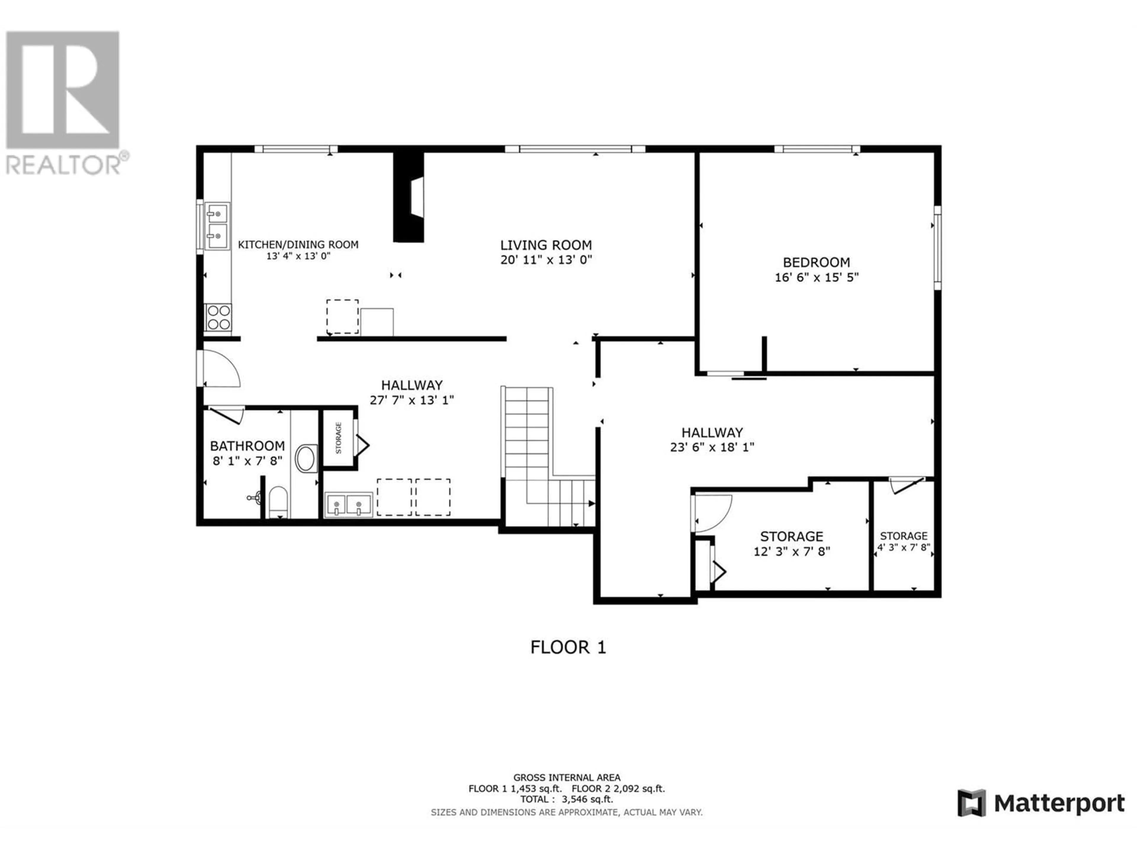 Floor plan for 5541 DIXON DAM ROAD, Vernon British Columbia V1B3J7