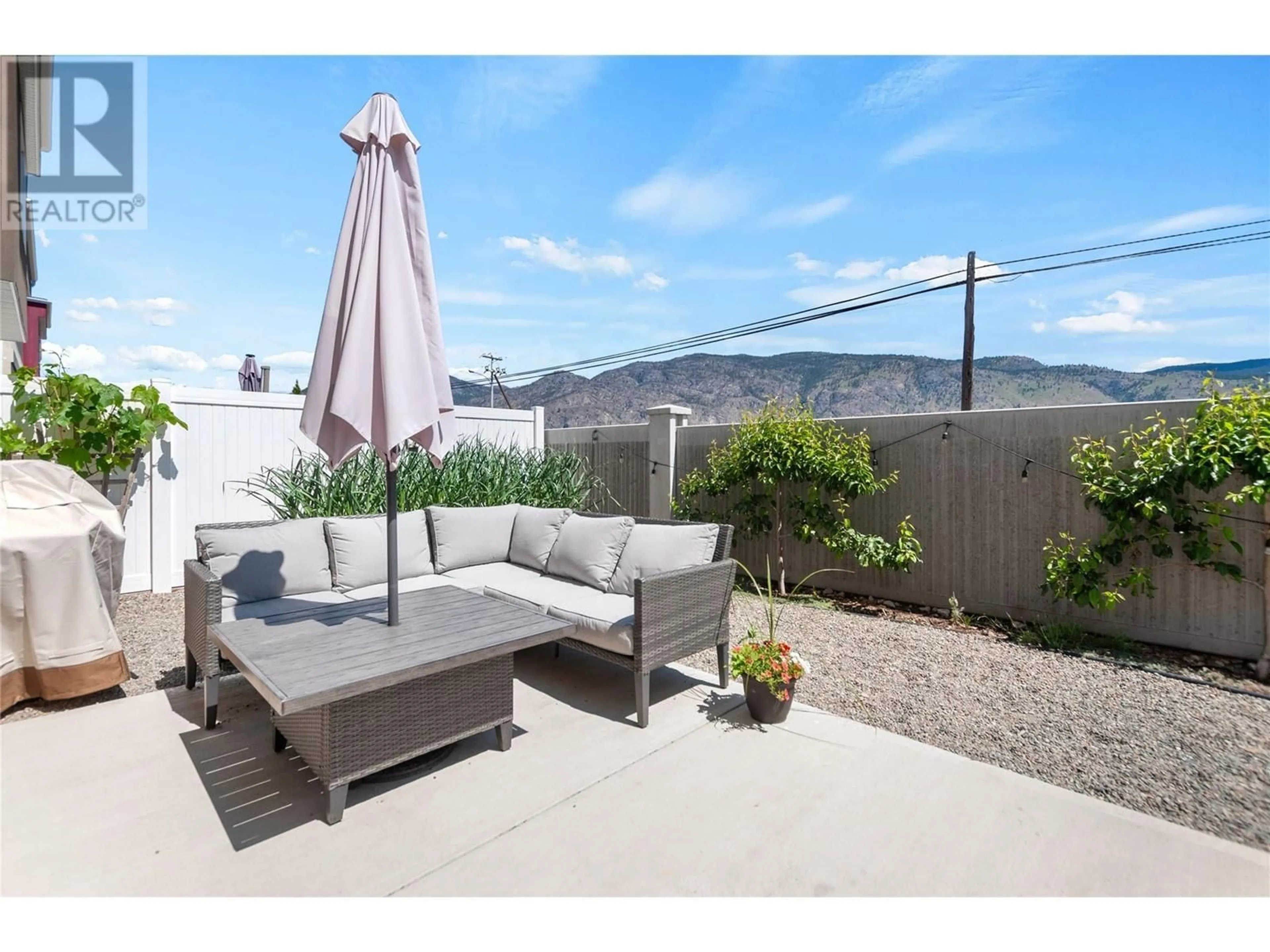 Patio, mountain view for 17 RAVEN COURT, Osoyoos British Columbia V0H1V1