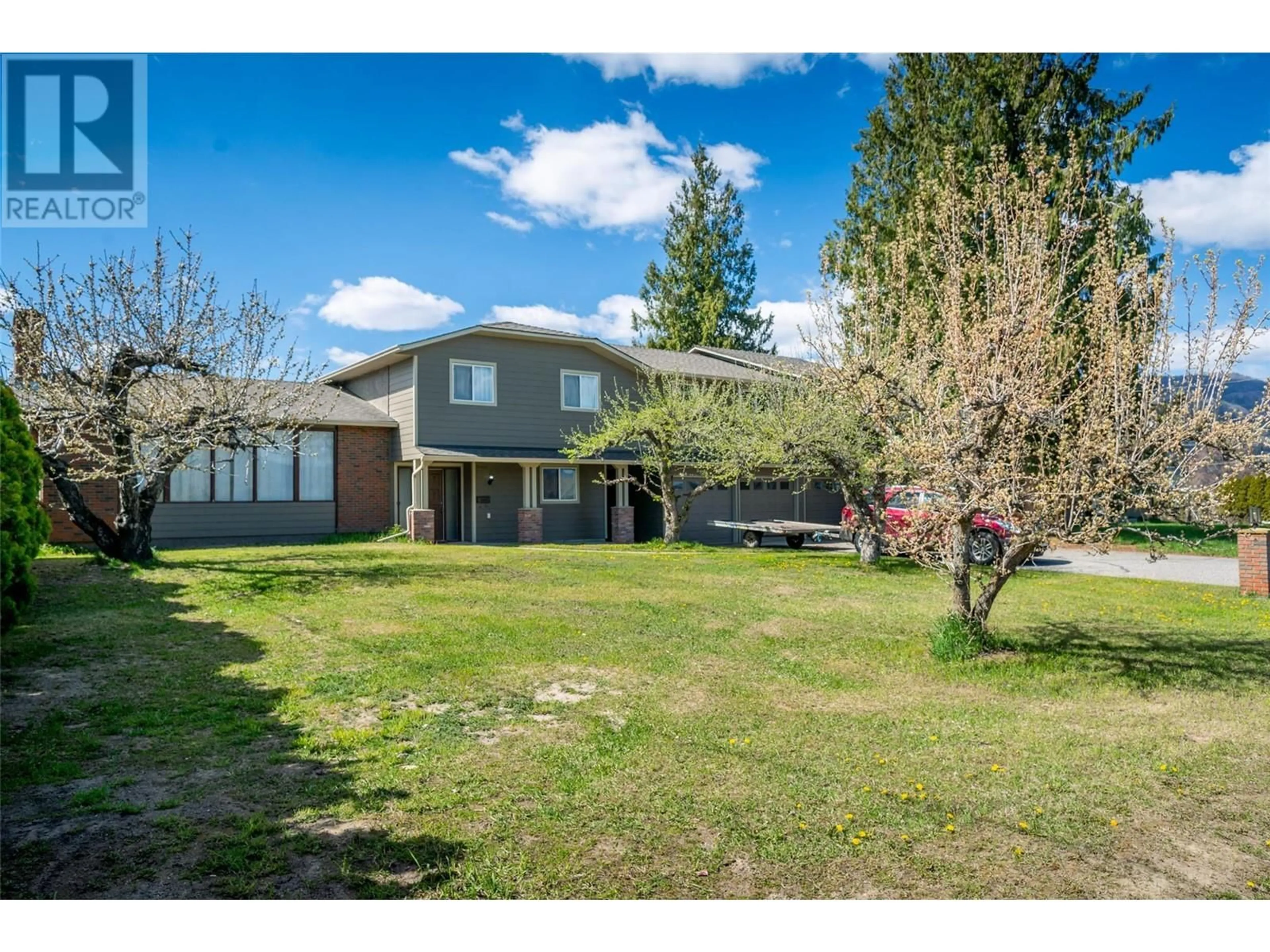 A pic from outside/outdoor area/front of a property/back of a property/a pic from drone, unknown for 2308 THACKER DRIVE, West Kelowna British Columbia V1Z1V7