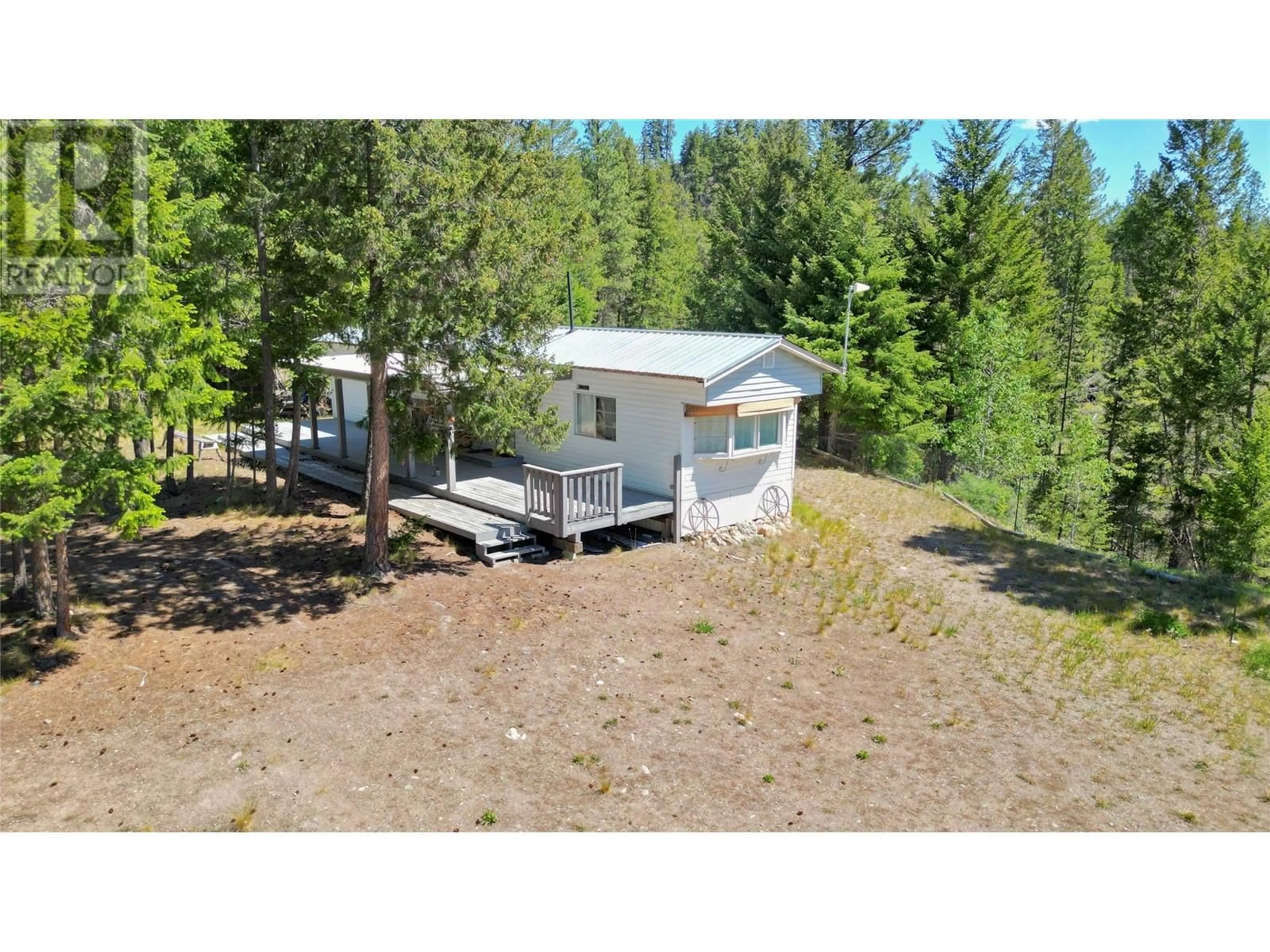 A pic from outside/outdoor area/front of a property/back of a property/a pic from drone, forest/trees view for 1398 SUMMERS CREEK ROAD, Princeton British Columbia V0X1W0
