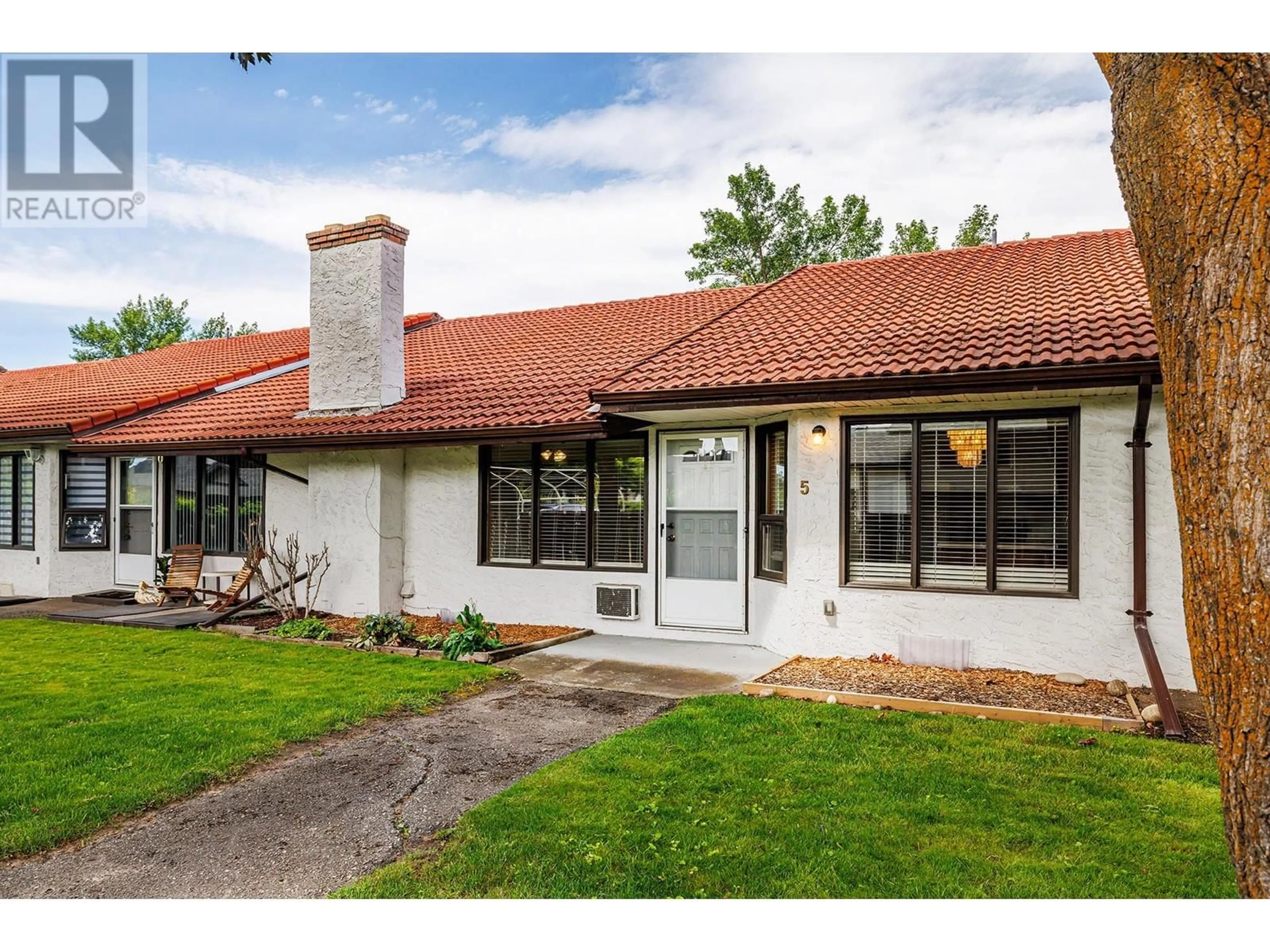 Home with brick exterior material, street for 5 - 363 GERSTMAR ROAD, Kelowna British Columbia V1X4A6