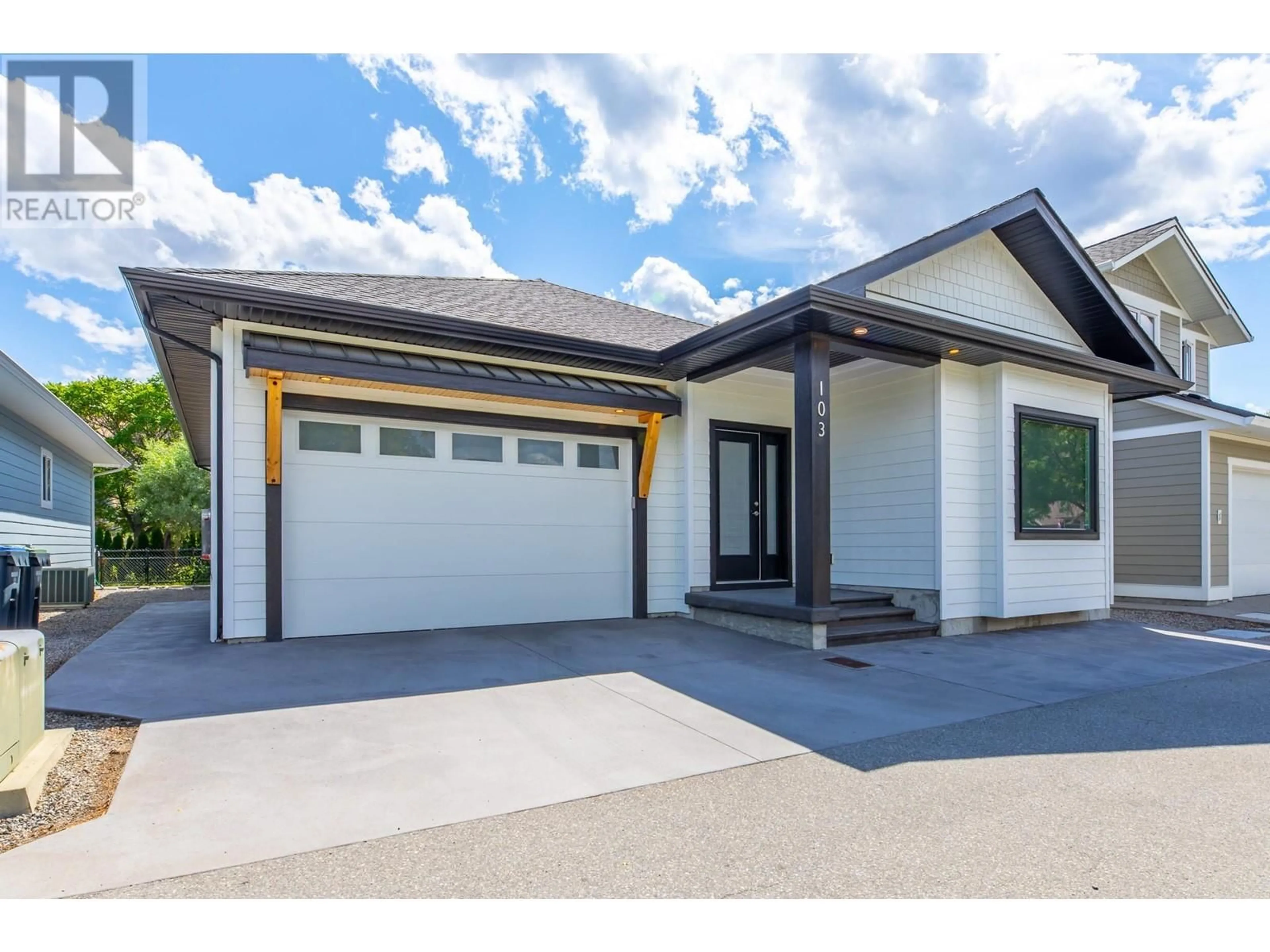 Home with vinyl exterior material, street for 103 - 11801 SINCLAIR ROAD, Summerland British Columbia V0H1Z8