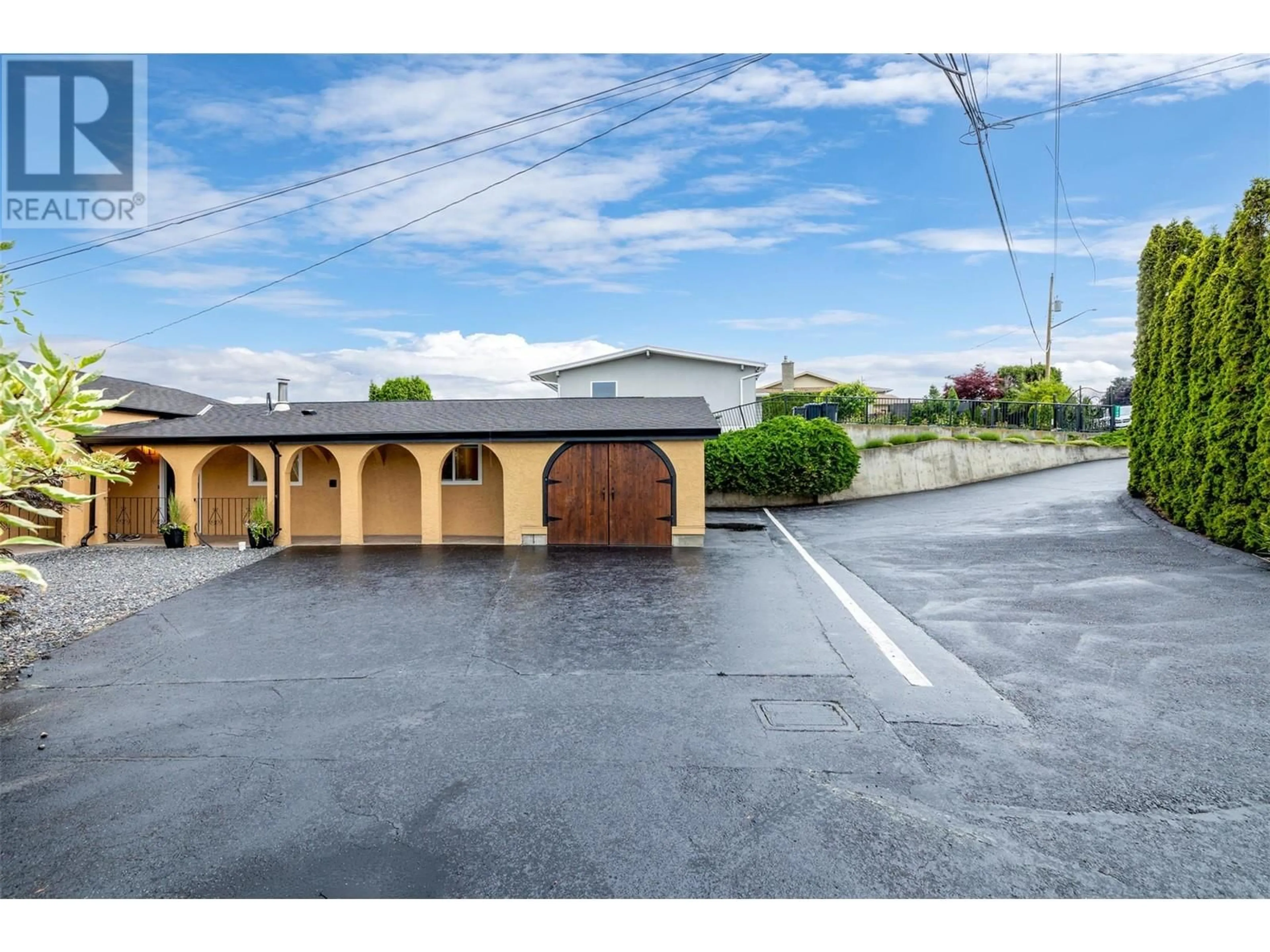 A pic from outside/outdoor area/front of a property/back of a property/a pic from drone, street for 3754 CARRALL ROAD, West Kelowna British Columbia V4t2C6