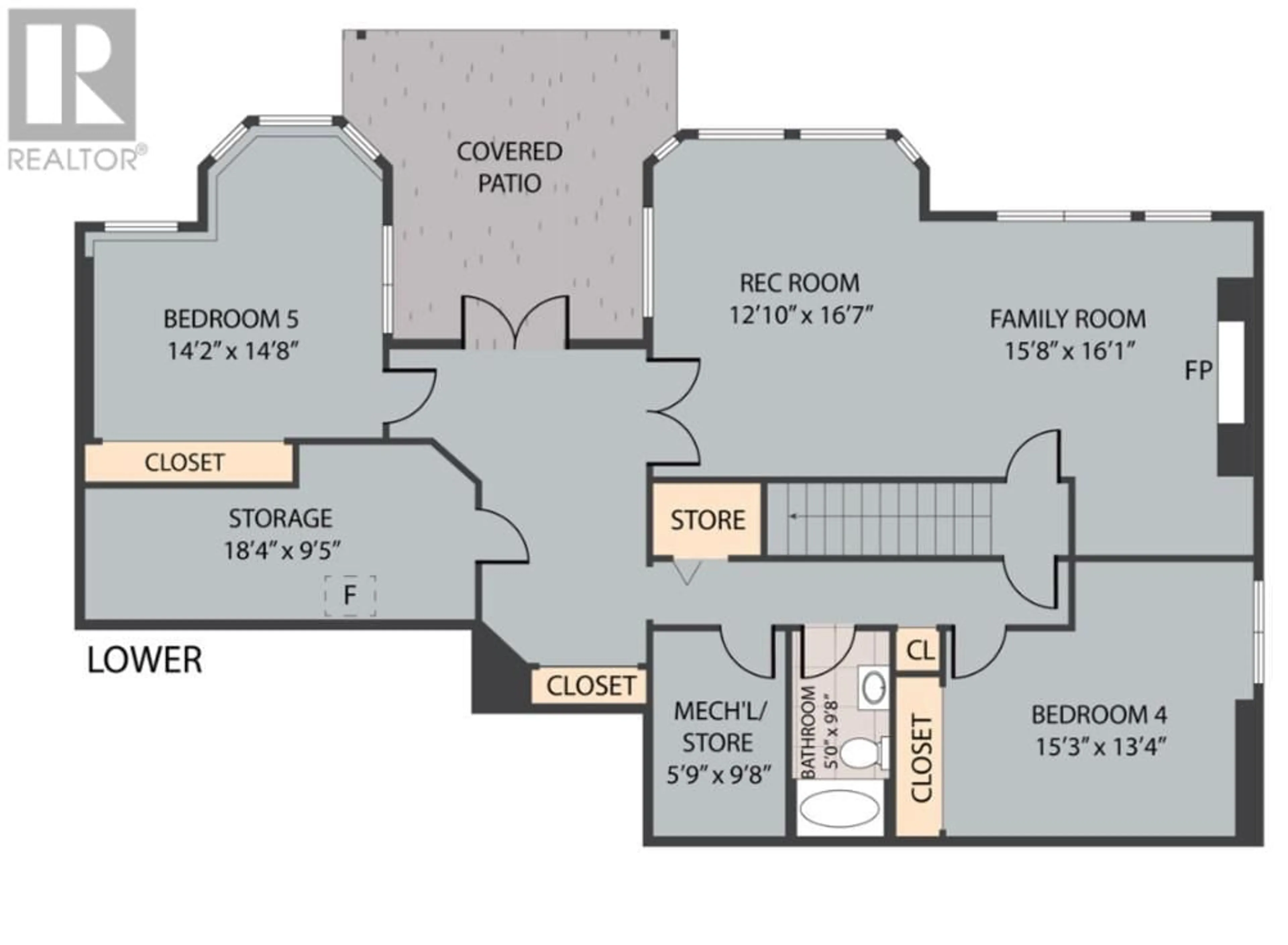 Floor plan for 335 MARMOT COURT, Vernon British Columbia V1B2W8