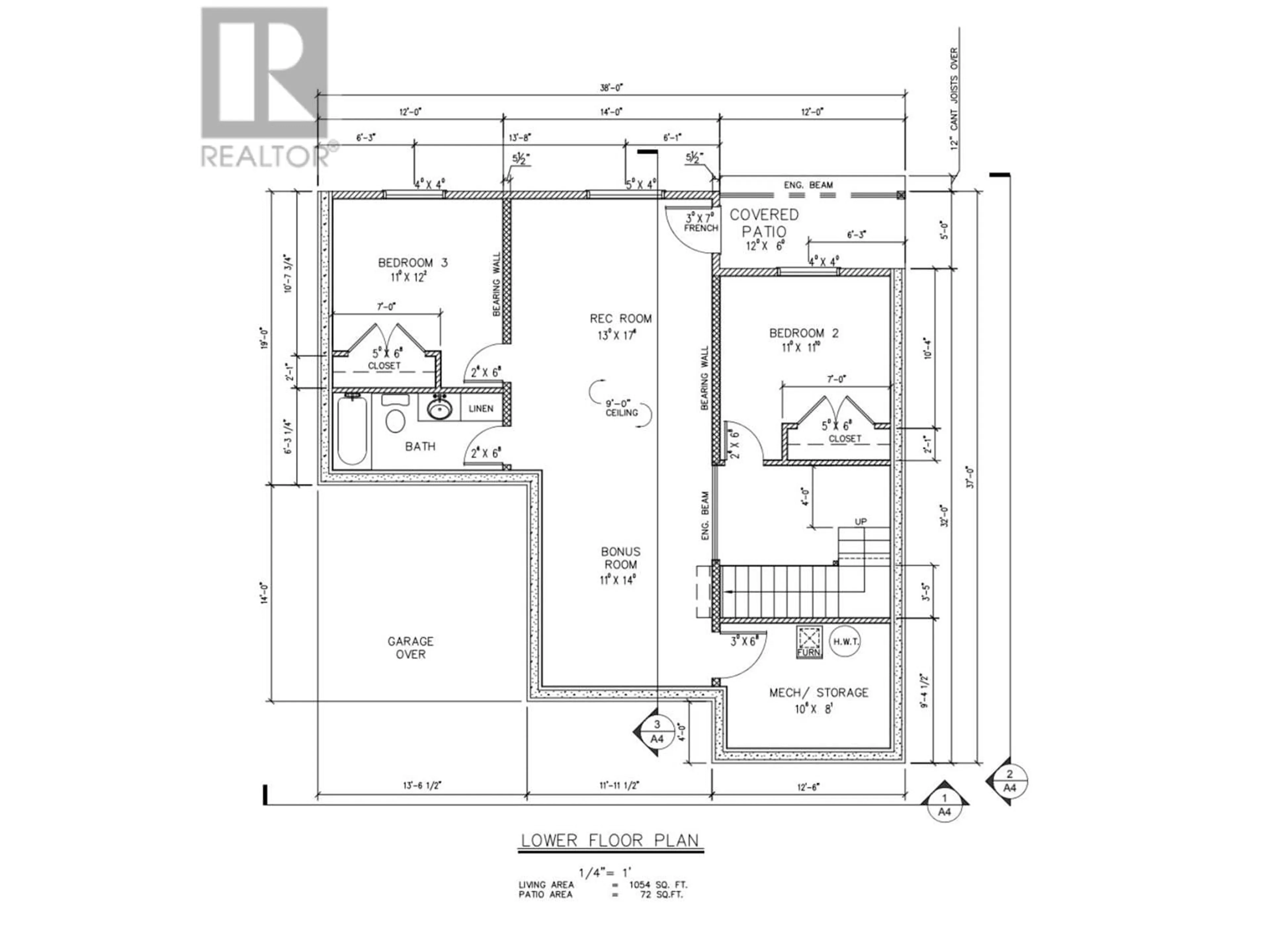 Floor plan for 103 - 806 CLIFF AVENUE, Enderby British Columbia V0E1V1