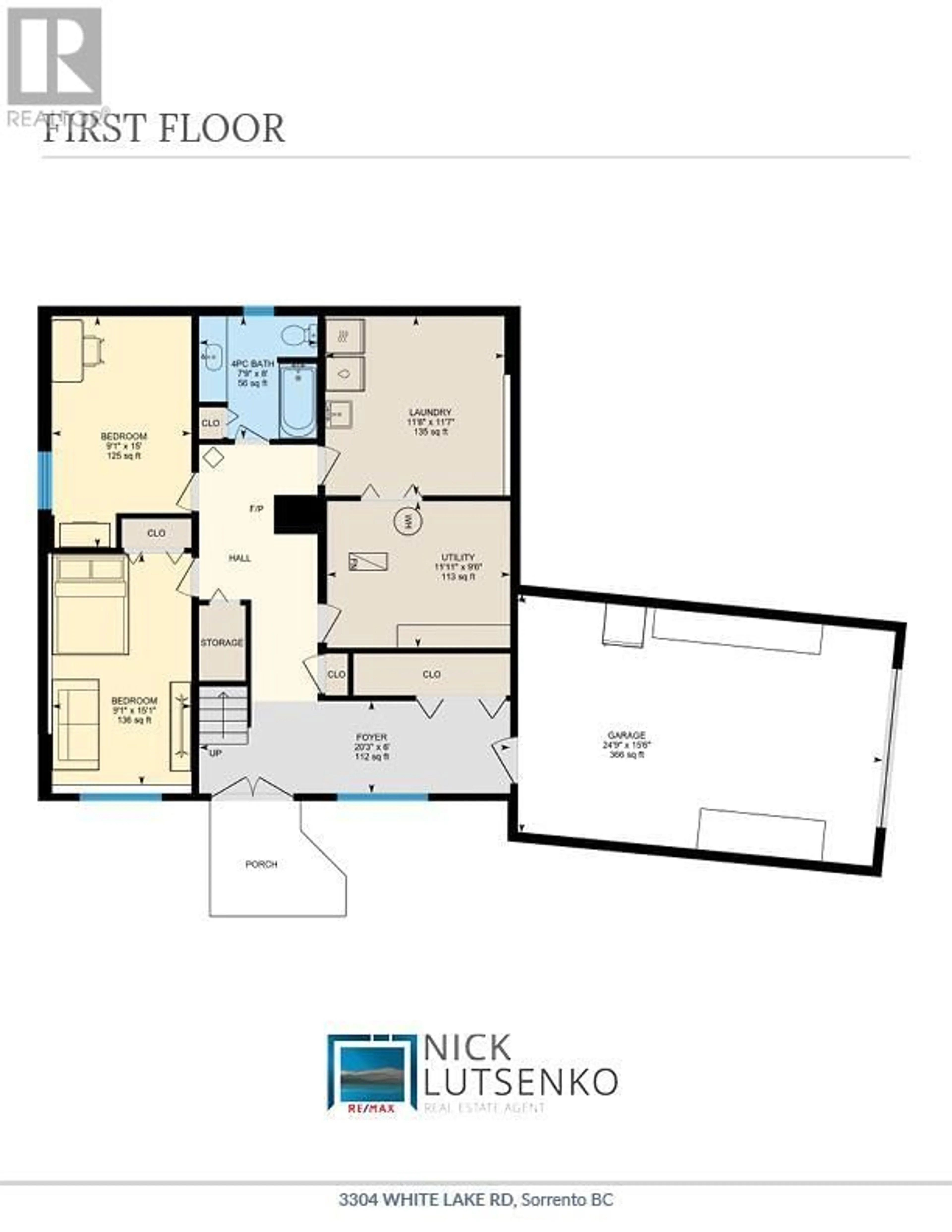 Floor plan for 3304 WHITE LAKE ROAD, Sorrento British Columbia V0E2W1