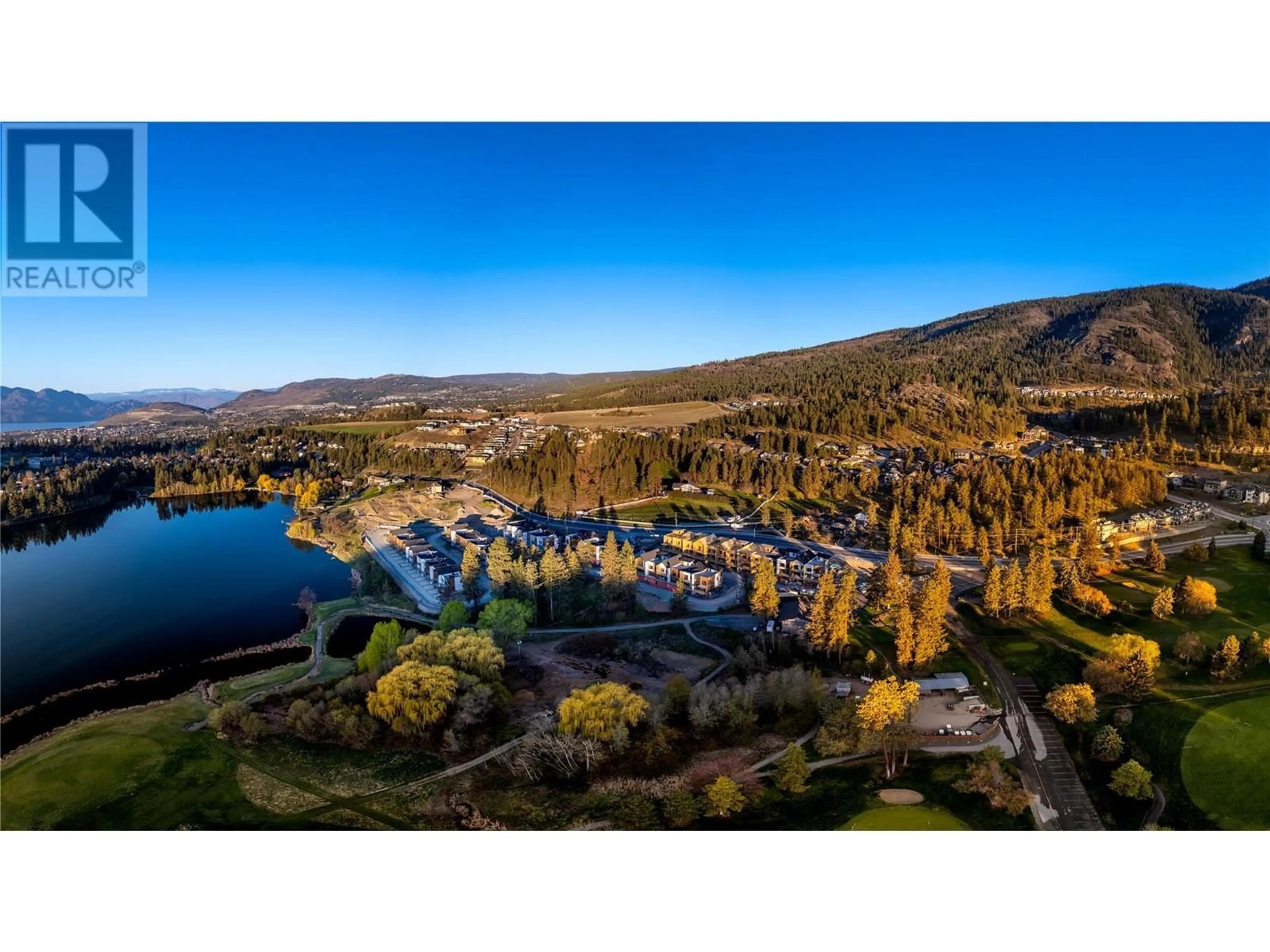 A pic from outside/outdoor area/front of a property/back of a property/a pic from drone, water/lake/river/ocean view for 513 - 2735 SHANNON LAKE ROAD, West Kelowna British Columbia V4T1V6