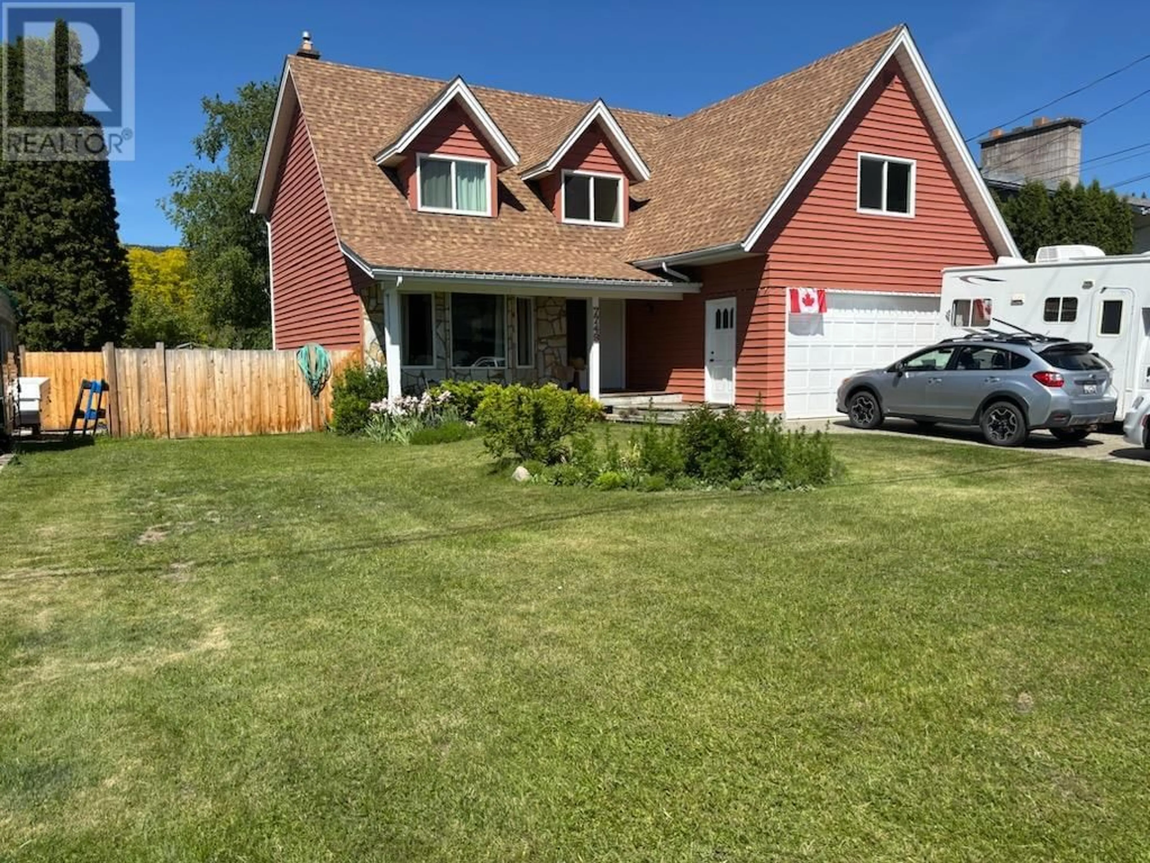A pic from outside/outdoor area/front of a property/back of a property/a pic from drone, street for 7749 17TH STREET, Grand Forks British Columbia V0H1H2