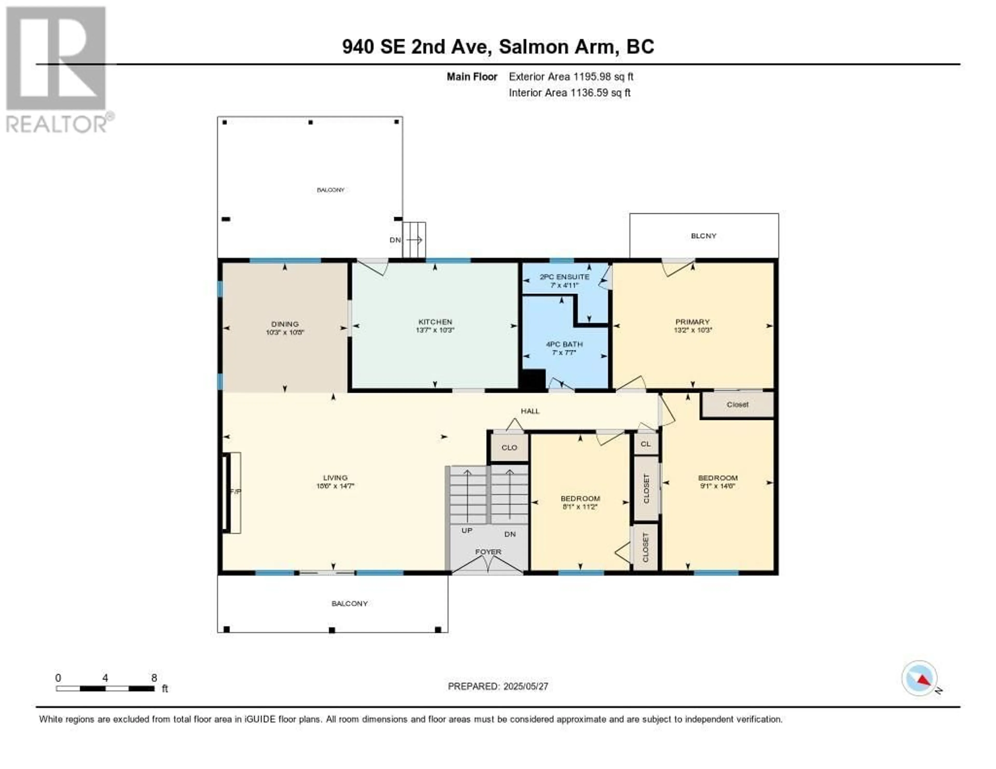 Floor plan for 940 2ND AVENUE SOUTHEAST, Salmon Arm British Columbia V1E4C7