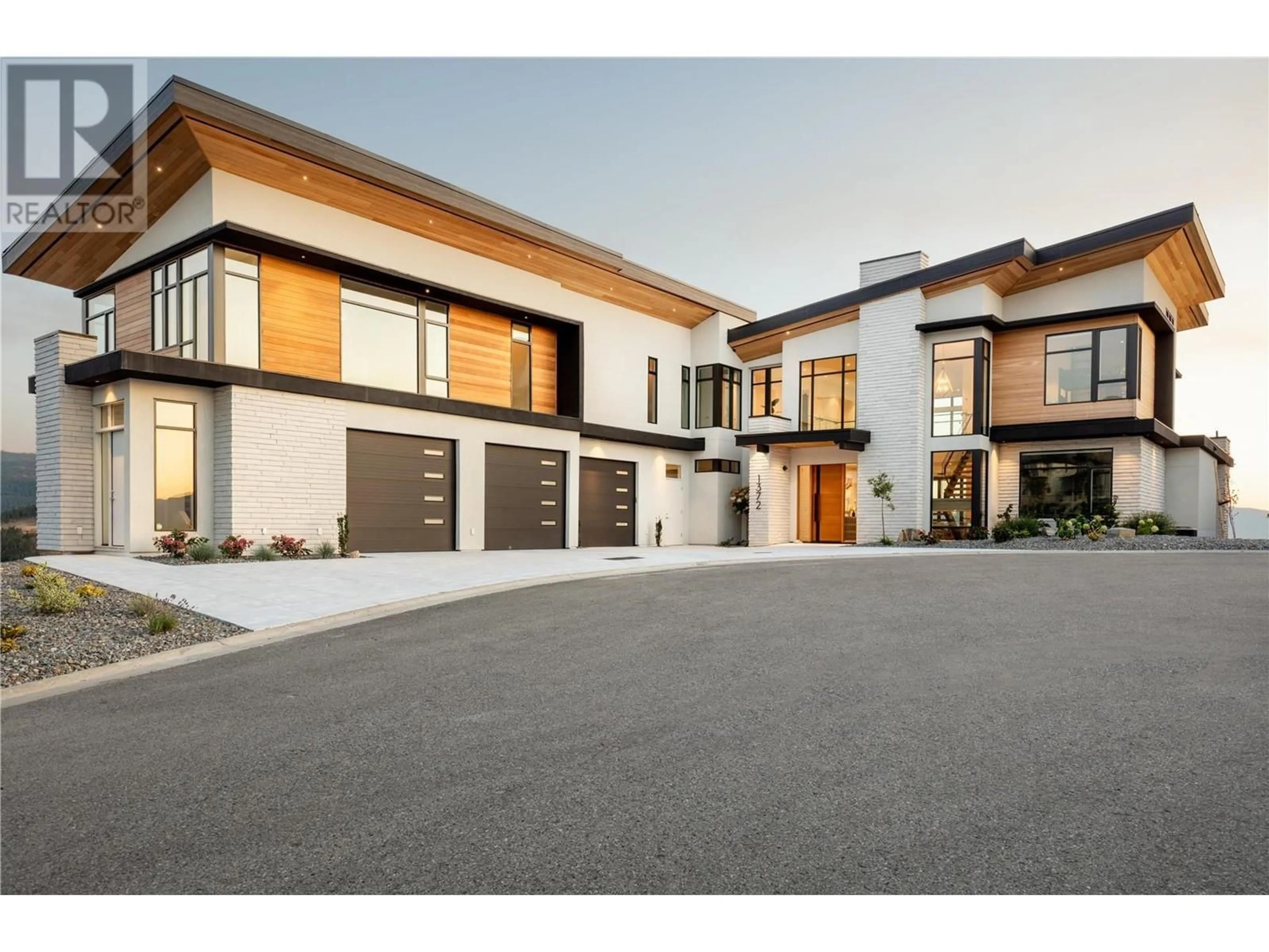 Home with brick exterior material, street for 1372 MINE HILL DRIVE, Kelowna British Columbia V1P1S5