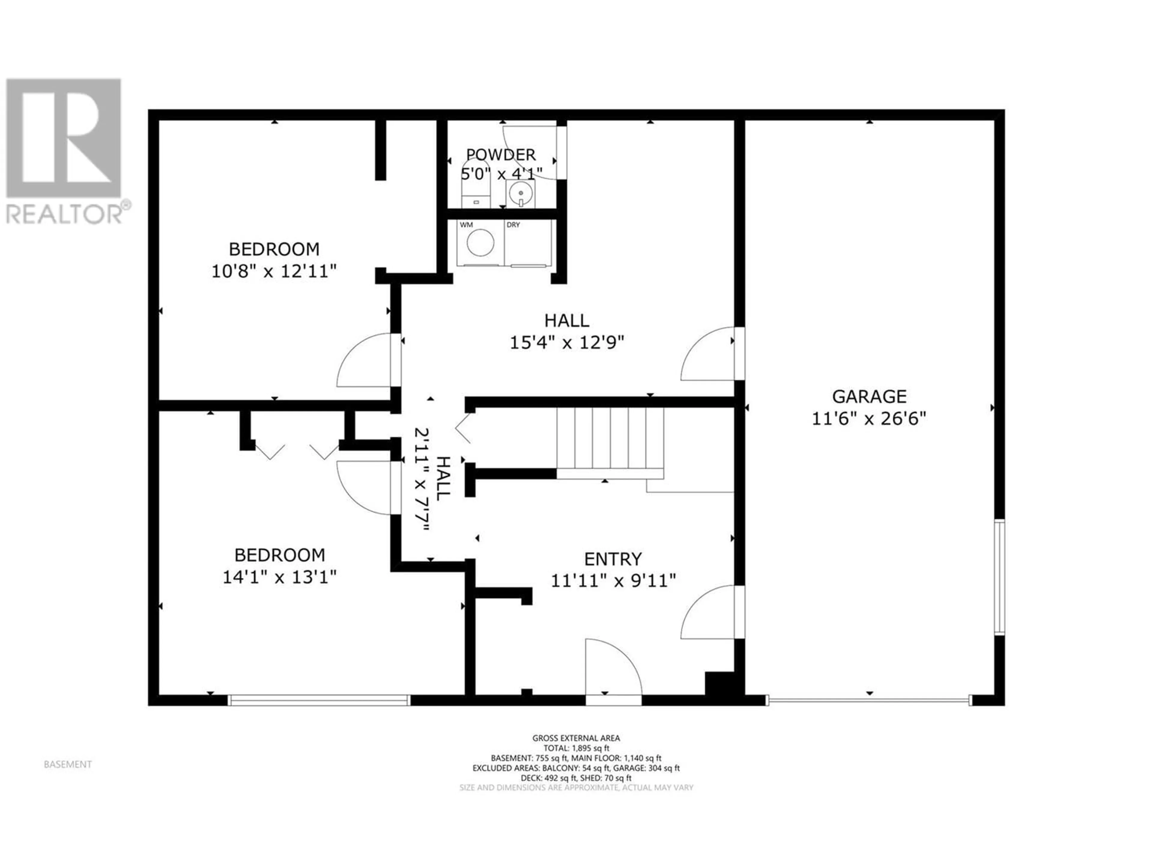 Floor plan for 1758 GRANDVIEW AVENUE, Lumby British Columbia V0E2G0