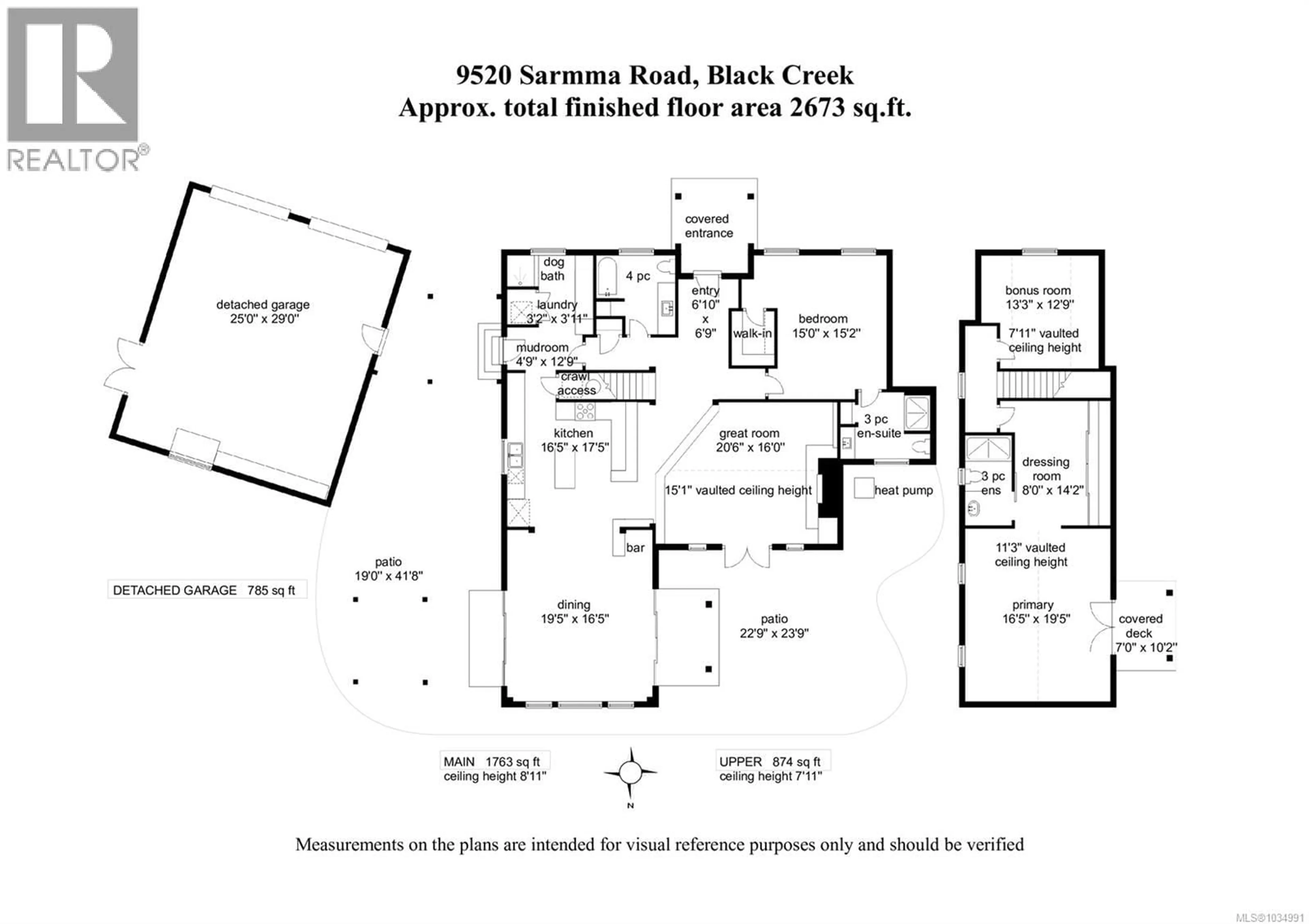 Floor plan for 9520 SARMMA ROAD, Black Creek British Columbia V9J1Y9