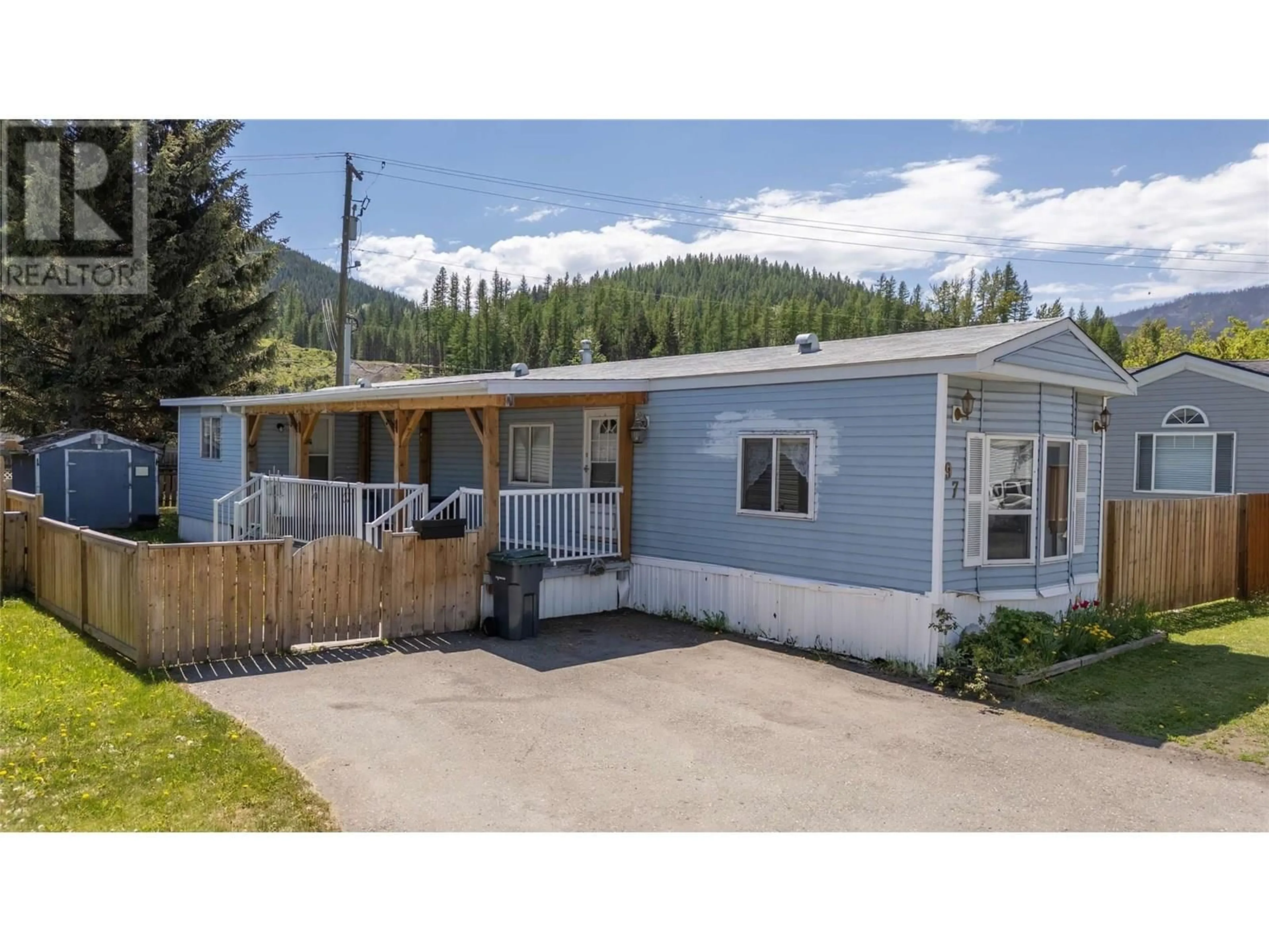 Home with vinyl exterior material, mountain view for 97 - 100 ASPEN DRIVE, Sparwood British Columbia V0B2G2