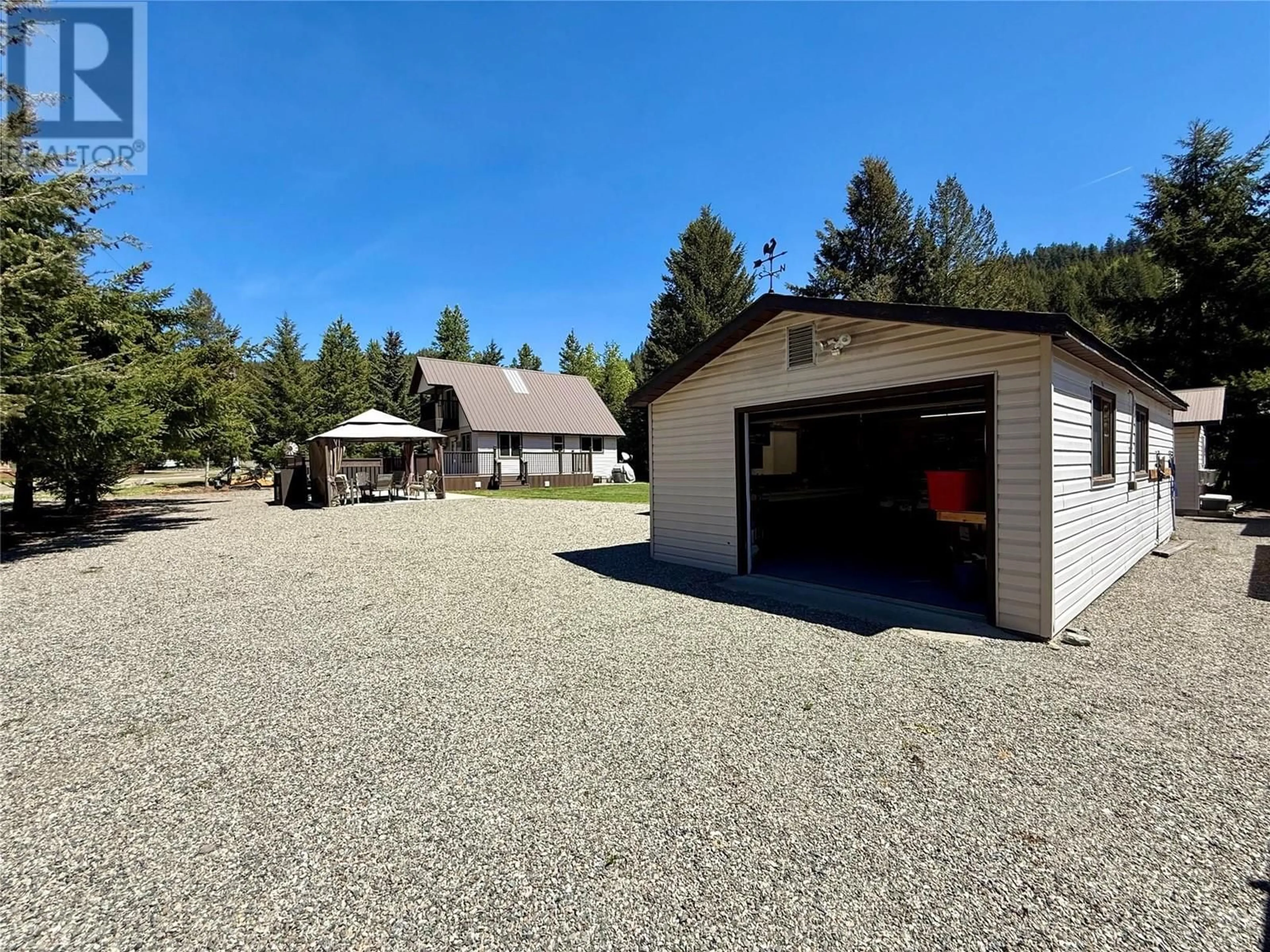 A pic from outside/outdoor area/front of a property/back of a property/a pic from drone, unknown for 185 MISSEZULA LAKE ROAD, Princeton British Columbia V0X1W0