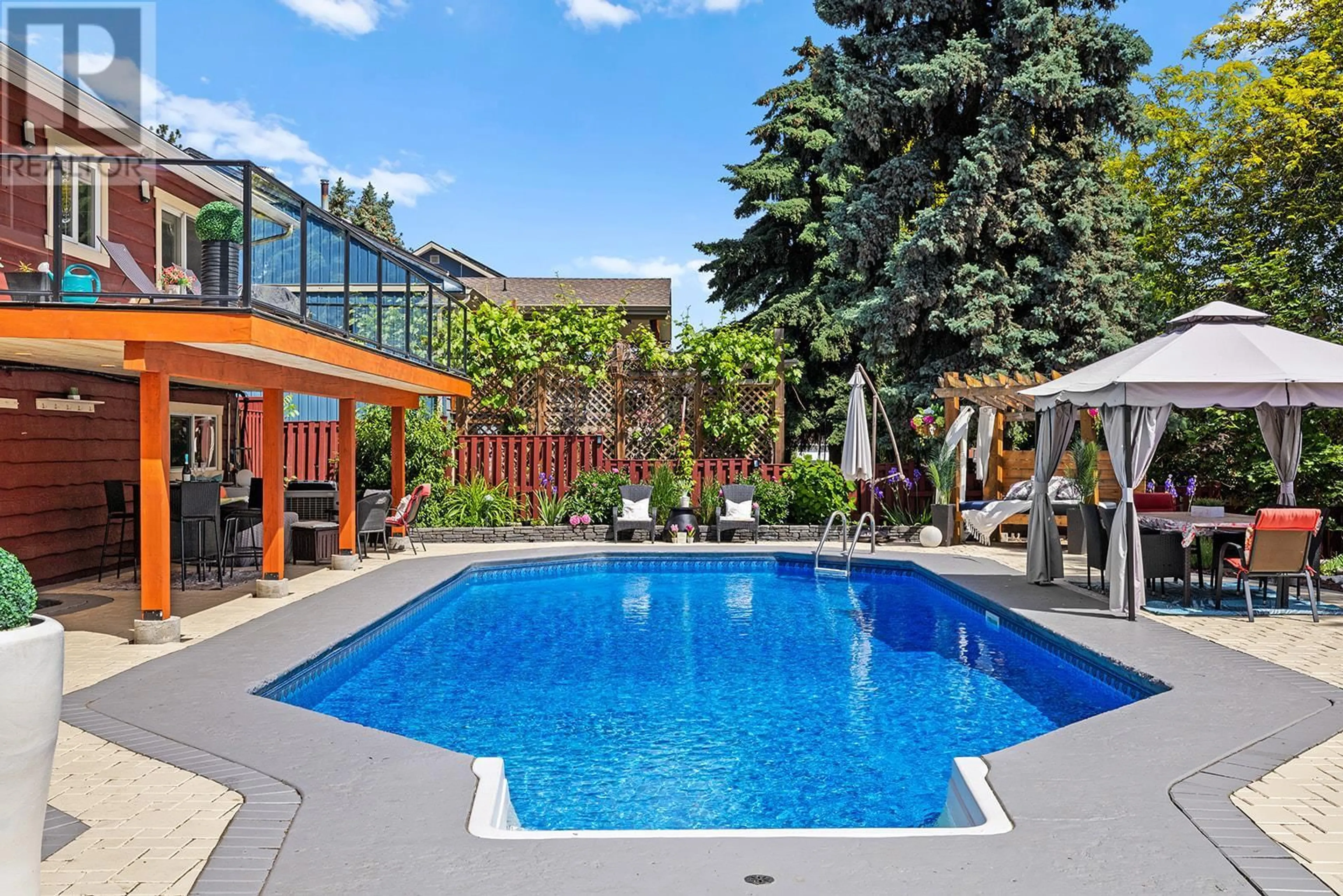 Pool for 1341 MONTEREY CRESCENT, Kelowna British Columbia V1Y3M6
