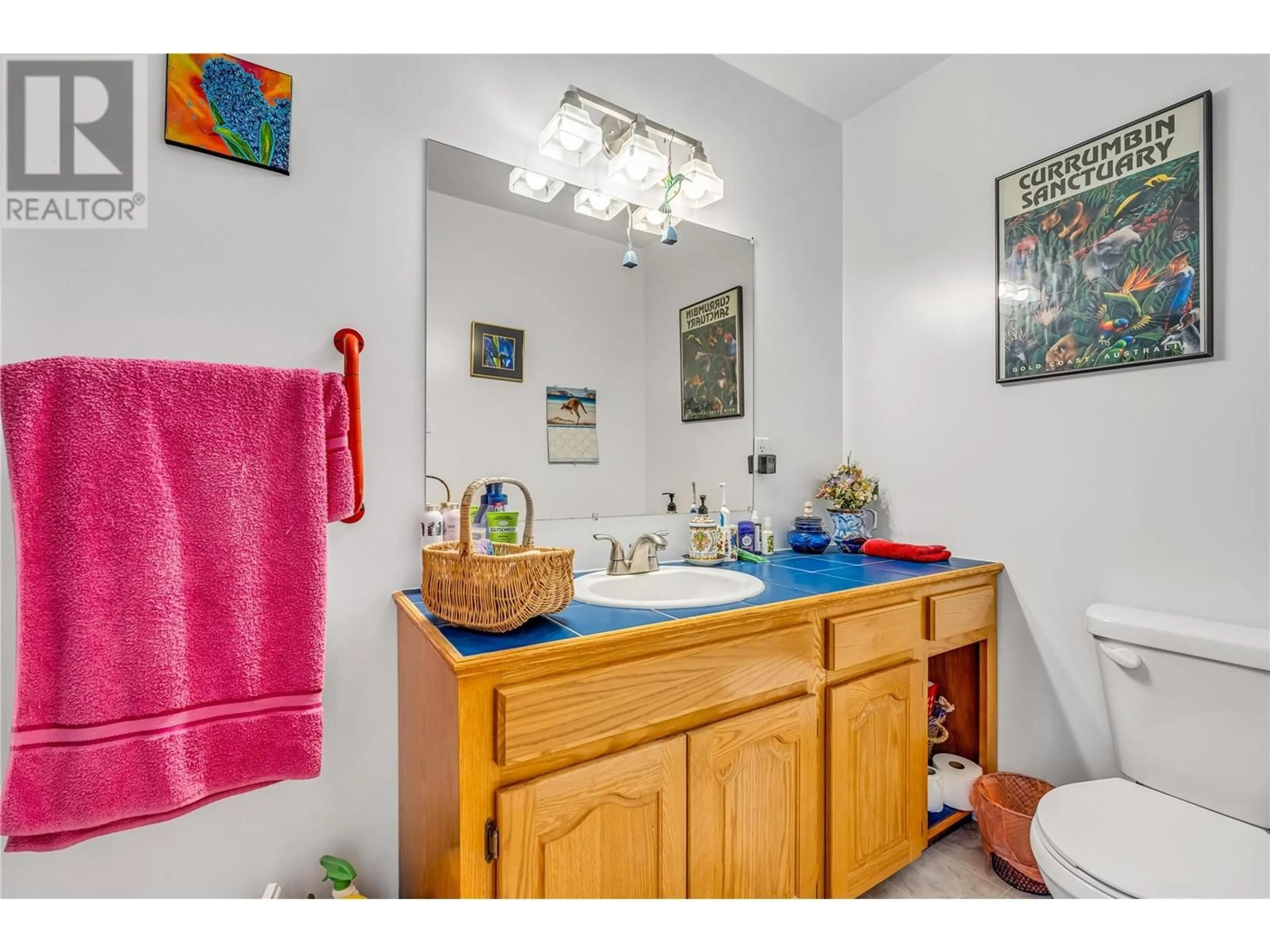 Standard bathroom, ceramic/tile floor for 4206 MONRO AVENUE, Summerland British Columbia V0H1Z2