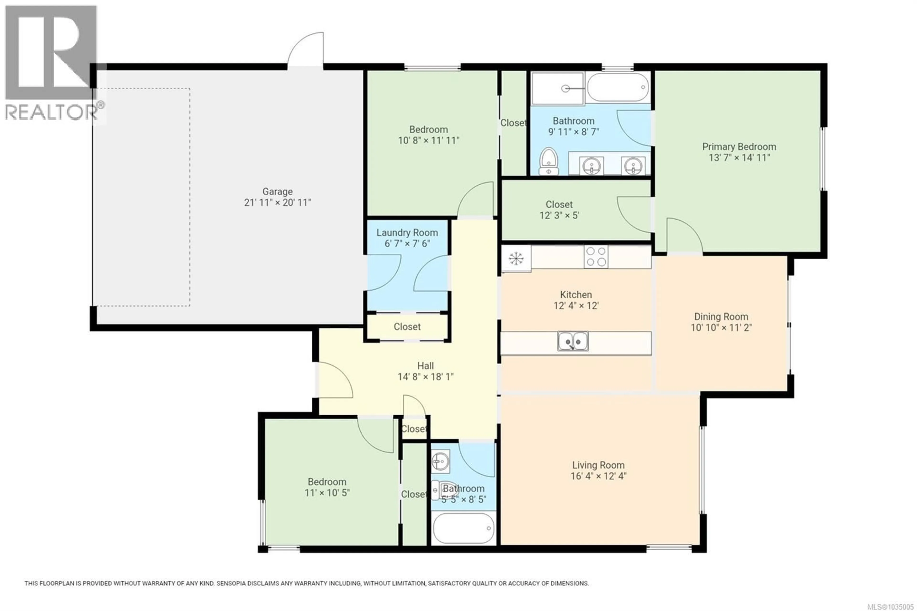Floor plan for 8 - 2161 EVERGREEN ROAD, Campbell River British Columbia V9W0C8