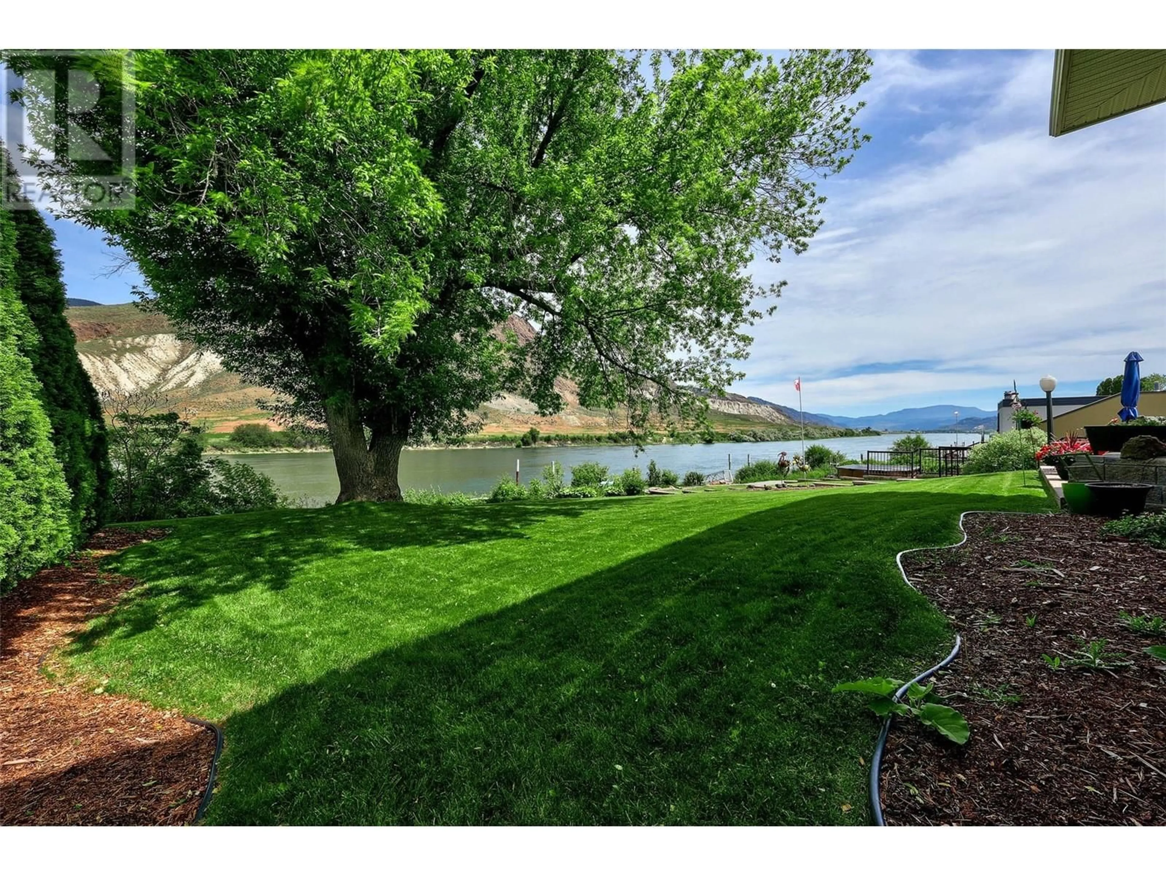 A pic from outside/outdoor area/front of a property/back of a property/a pic from drone, water/lake/river/ocean view for 6814 FURRER ROAD, Kamloops British Columbia V2C4V8