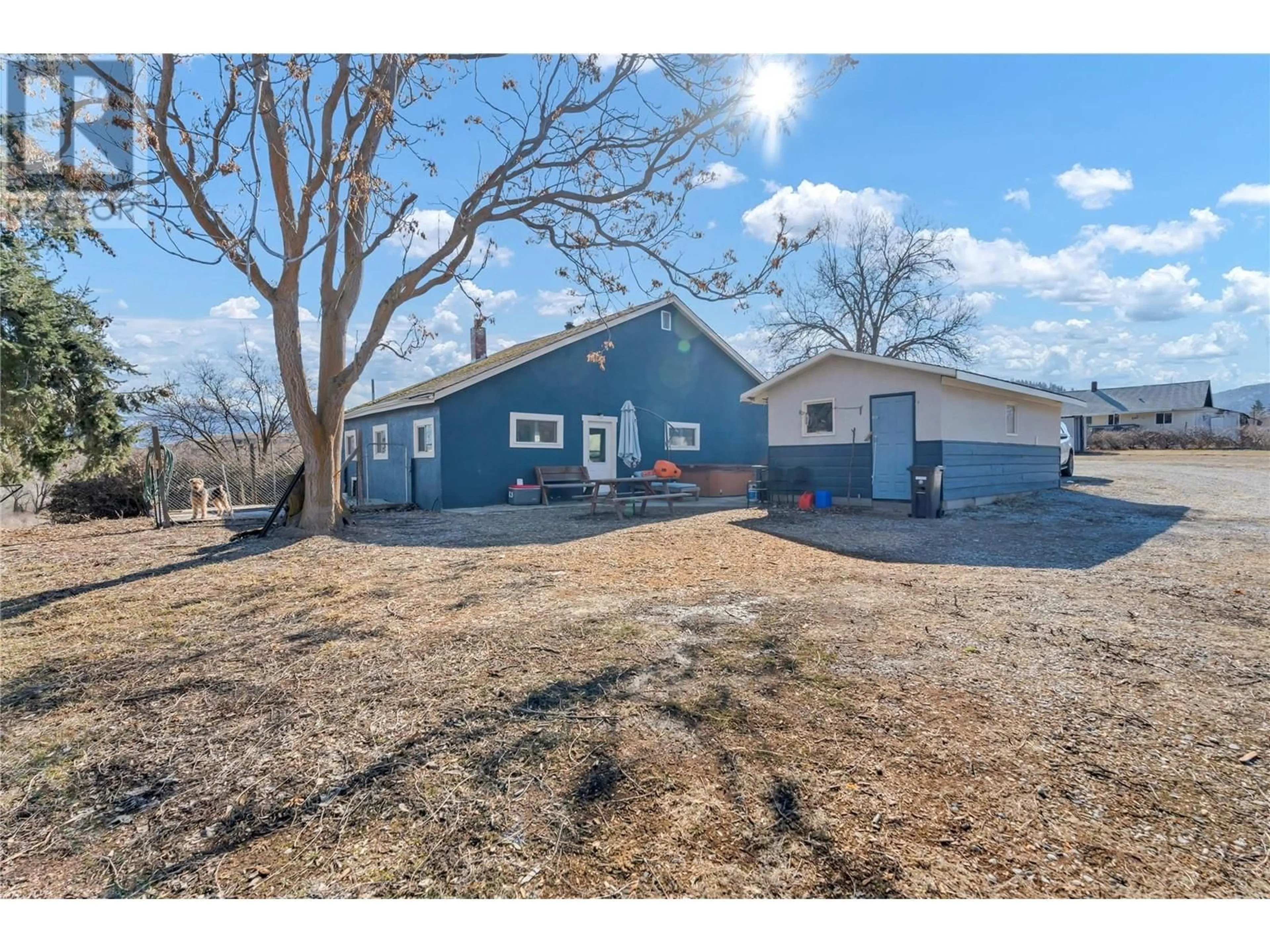 A pic from outside/outdoor area/front of a property/back of a property/a pic from drone, street for 5214 MONRO AVENUE, Summerland British Columbia V0H1Z6