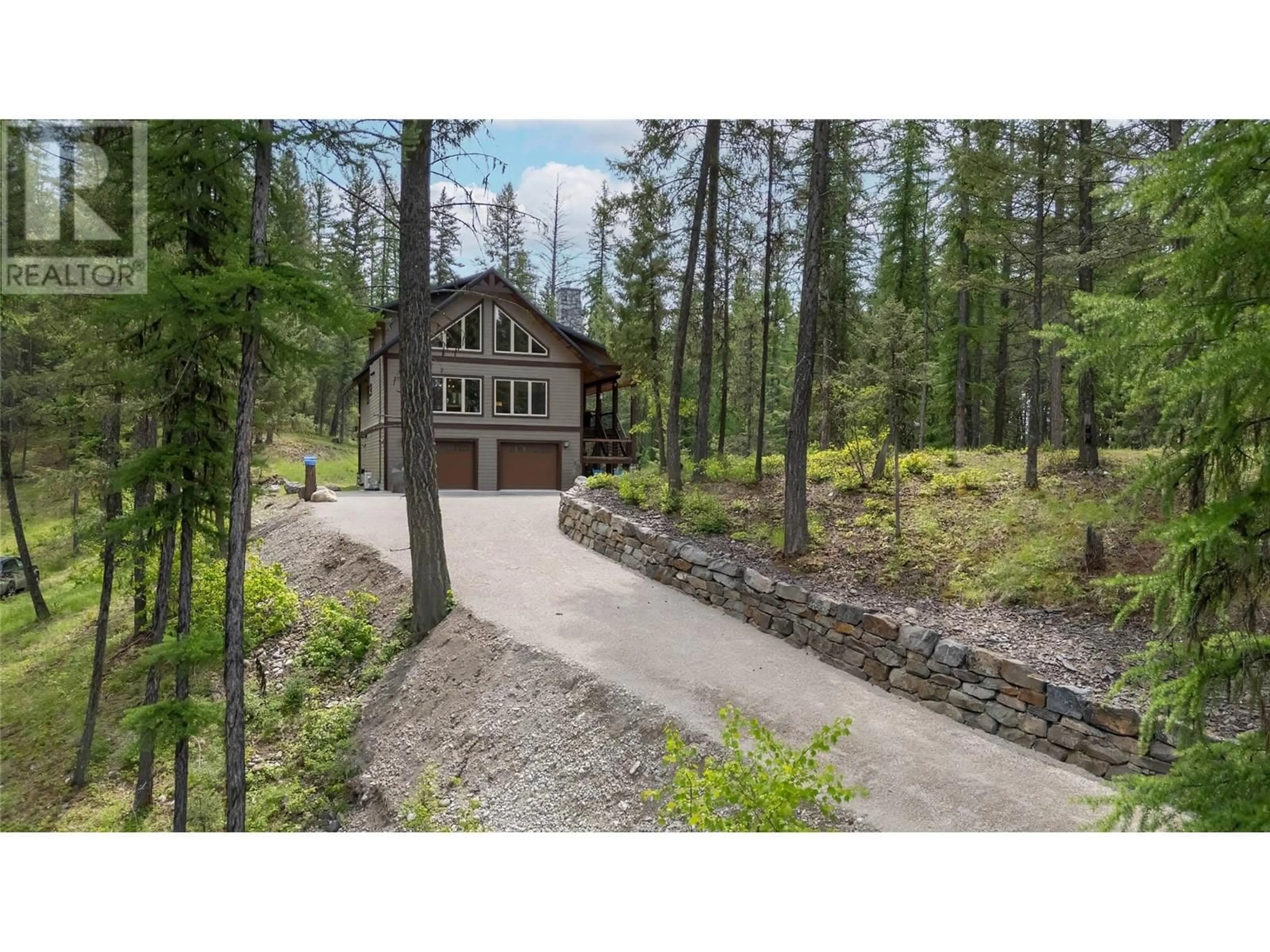 A pic from outside/outdoor area/front of a property/back of a property/a pic from drone, unknown for 2666 ROY ROAD OTHER, Jaffray British Columbia V0B1T0