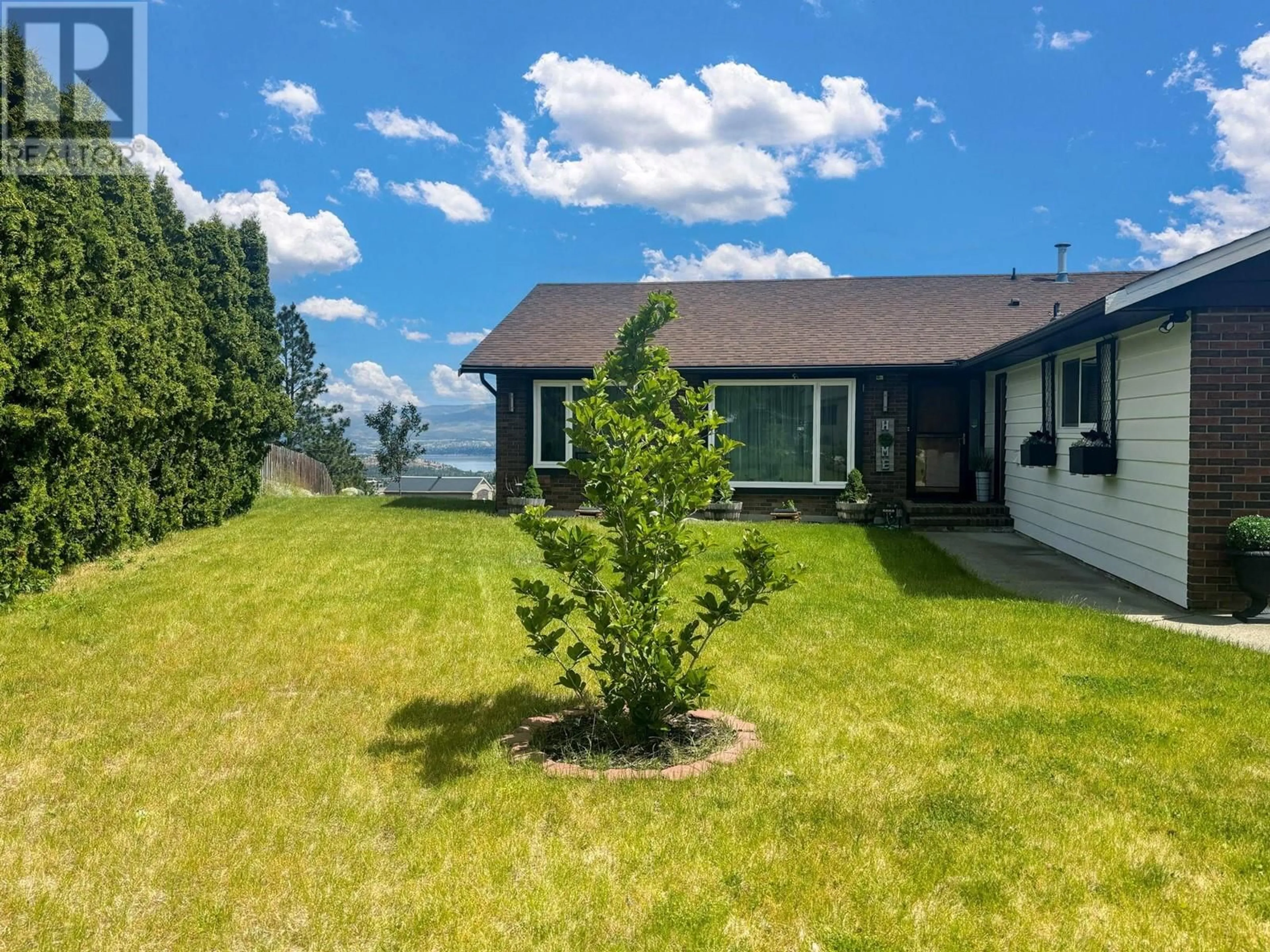 A pic from outside/outdoor area/front of a property/back of a property/a pic from drone, unknown for 3371 MCMURCHIE ROAD, West Kelowna British Columbia V4T1B4