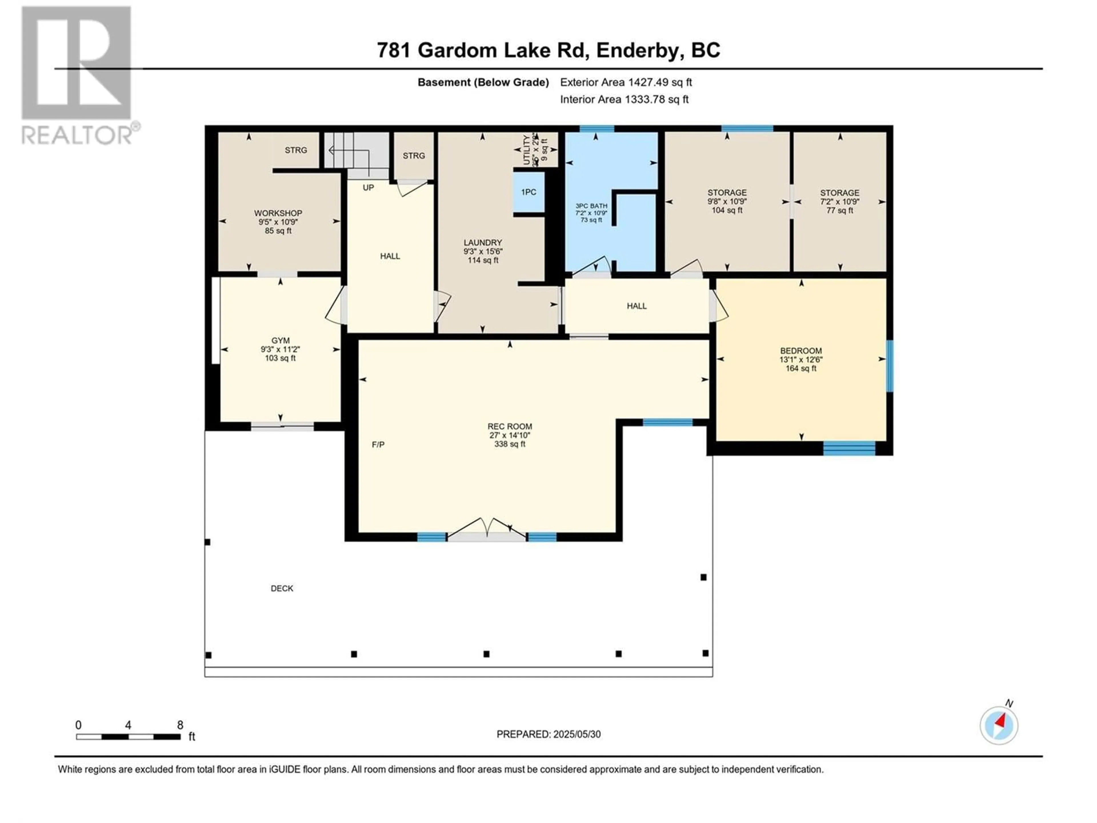Floor plan for 781 GARDOM LAKE ROAD, Enderby British Columbia V0E1V3