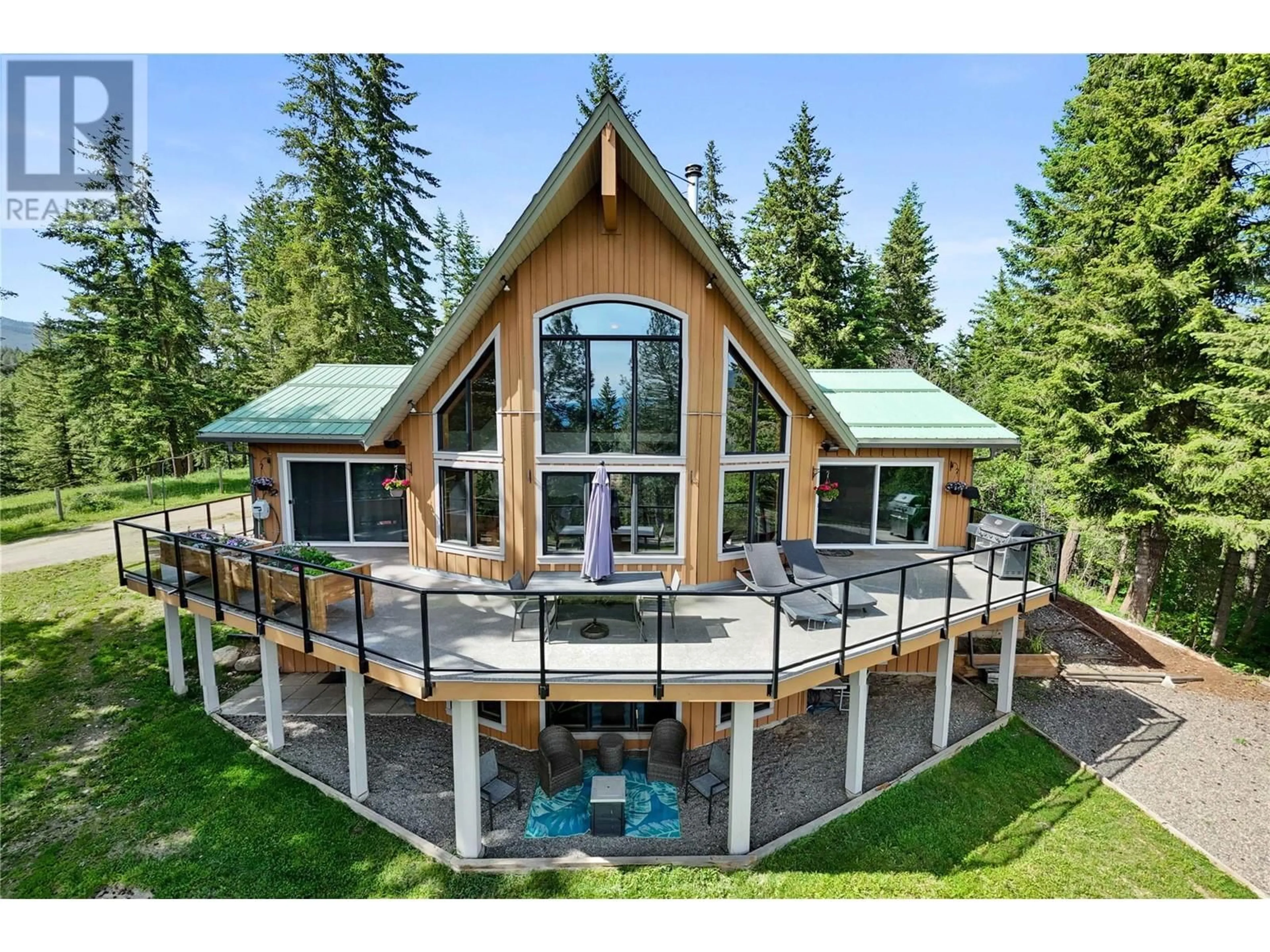 Home with vinyl exterior material, mountain view for 65 FURLONG ROAD, Enderby British Columbia V0E1V3