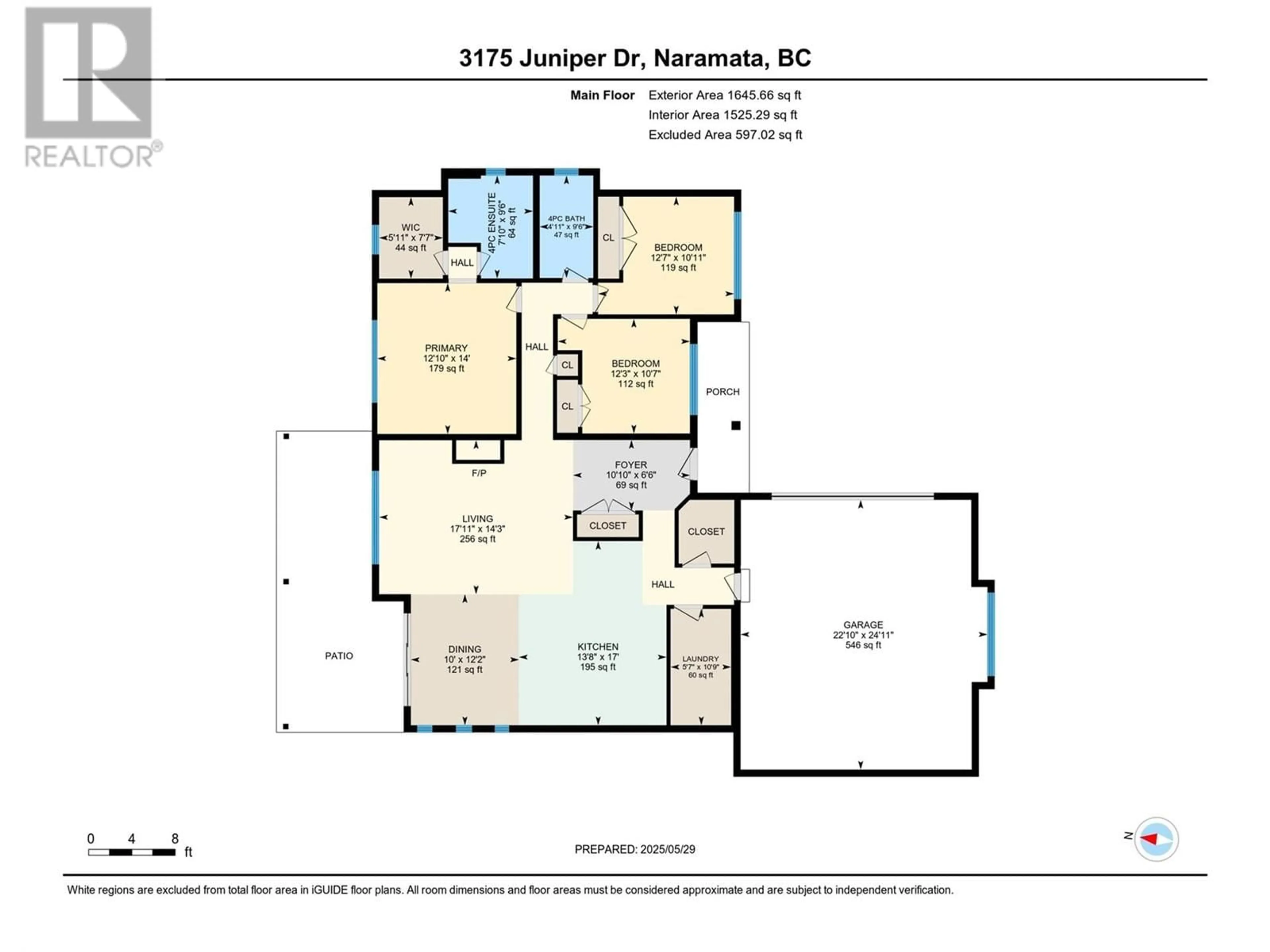 Floor plan for 3175 JUNIPER DRIVE, Naramata British Columbia V0H1N1