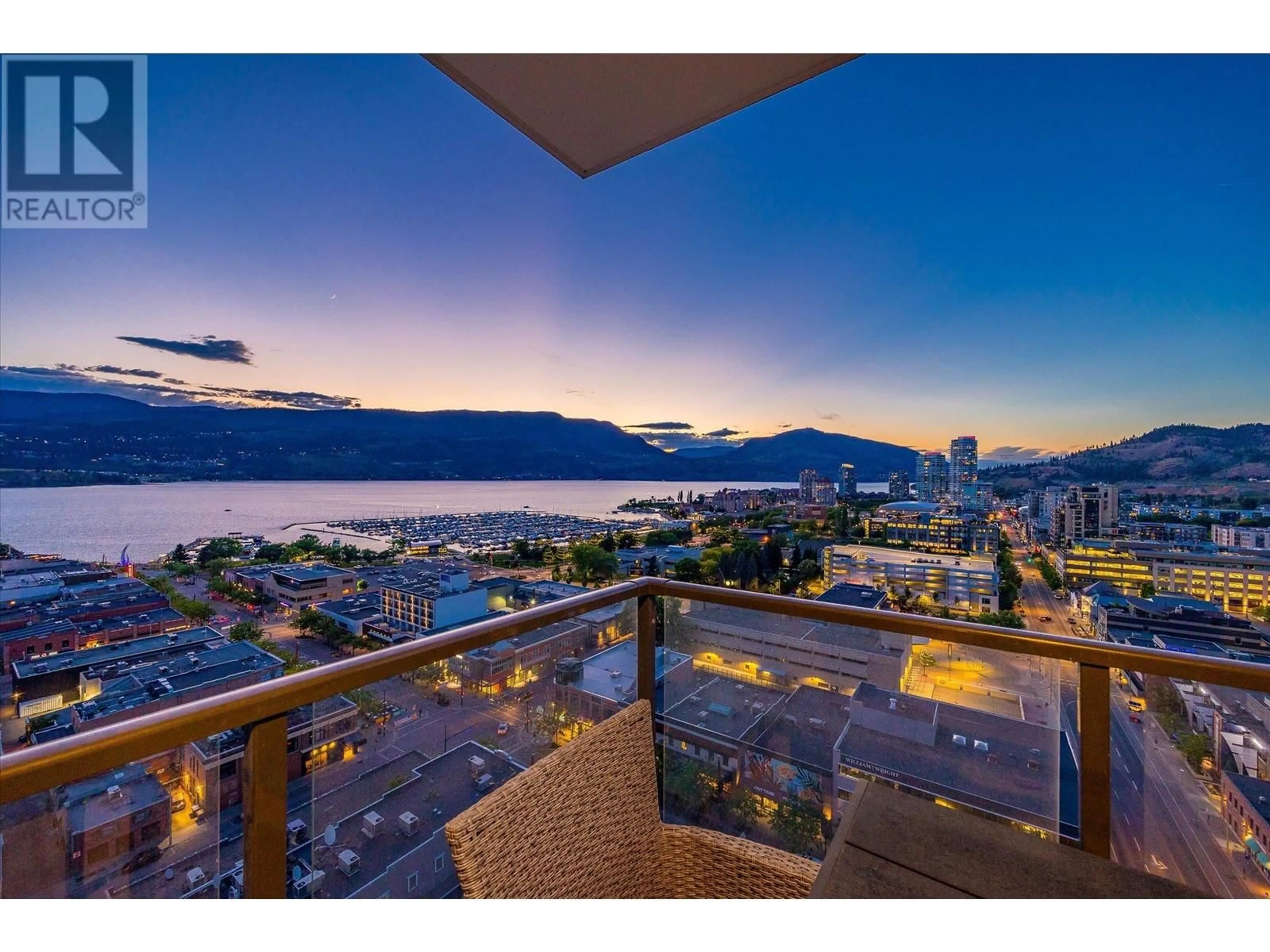 Balcony in the apartment, unknown for 2002 - 1588 ELLIS STREET, Kelowna British Columbia V1Y0H1