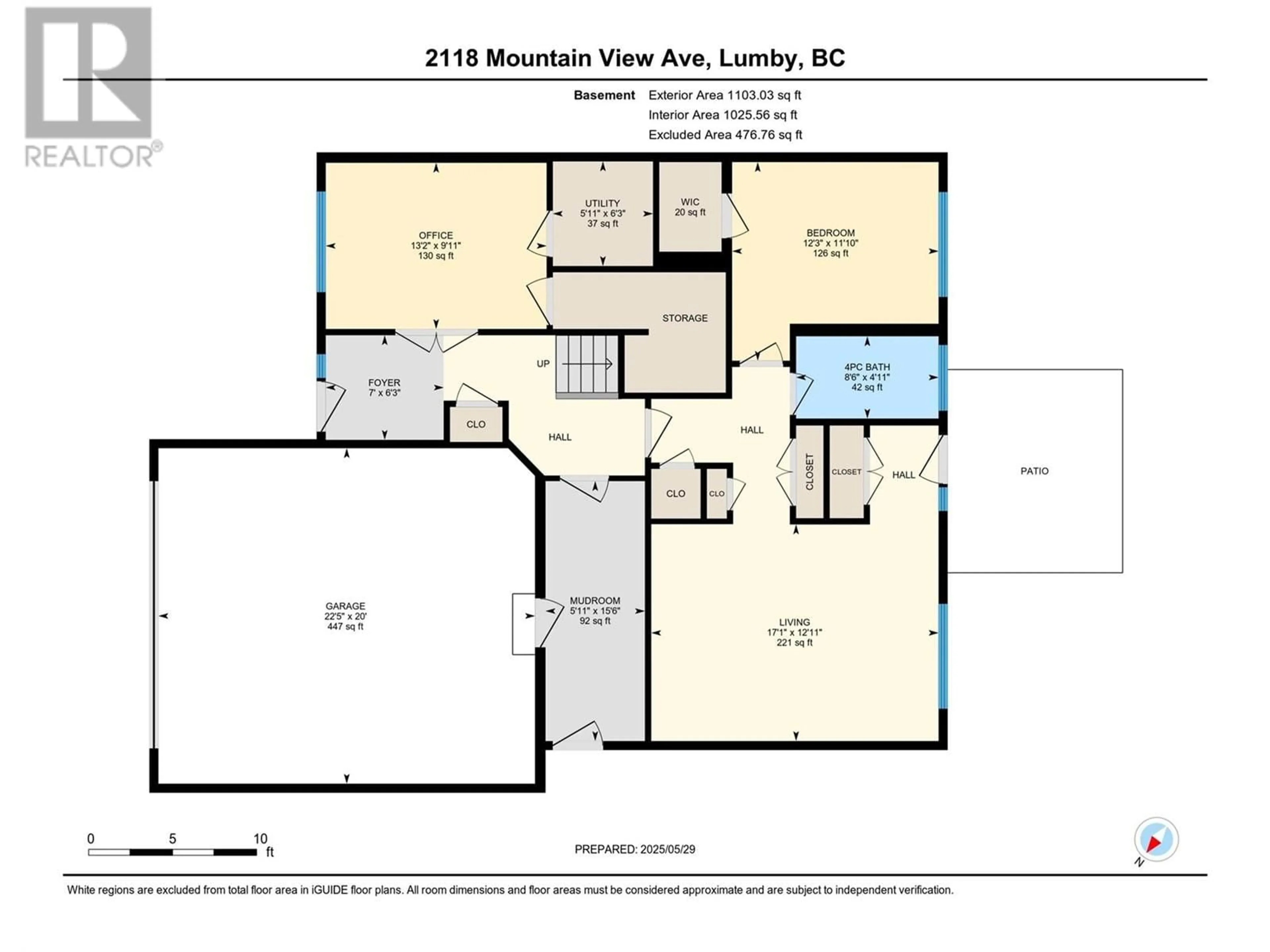 Floor plan for 2118 MOUNTAIN VIEW AVENUE, Lumby British Columbia V0E2G0