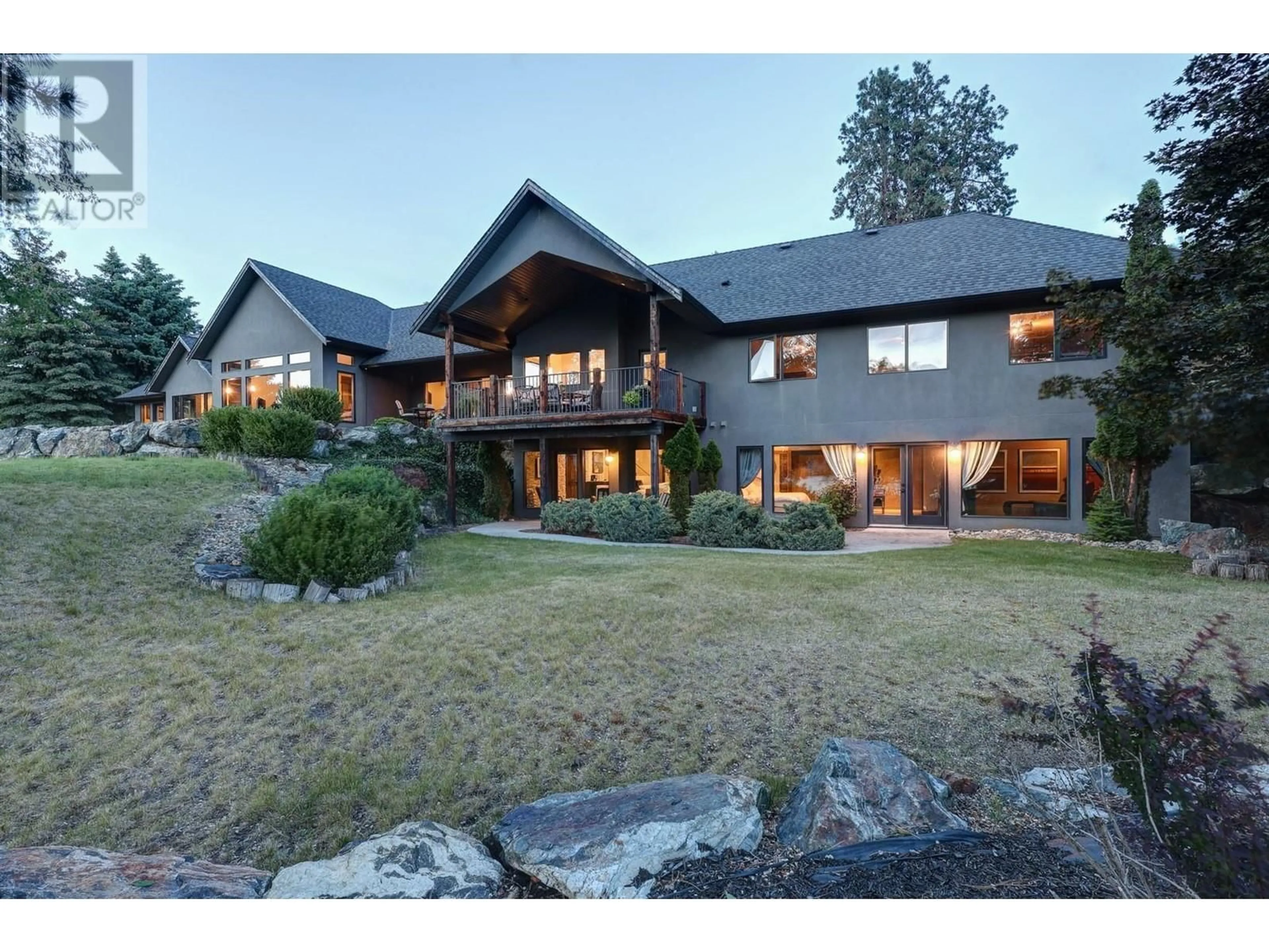 A pic from outside/outdoor area/front of a property/back of a property/a pic from drone, mountain view for 15026 OYAMA ROAD, Lake Country British Columbia V4V2C6