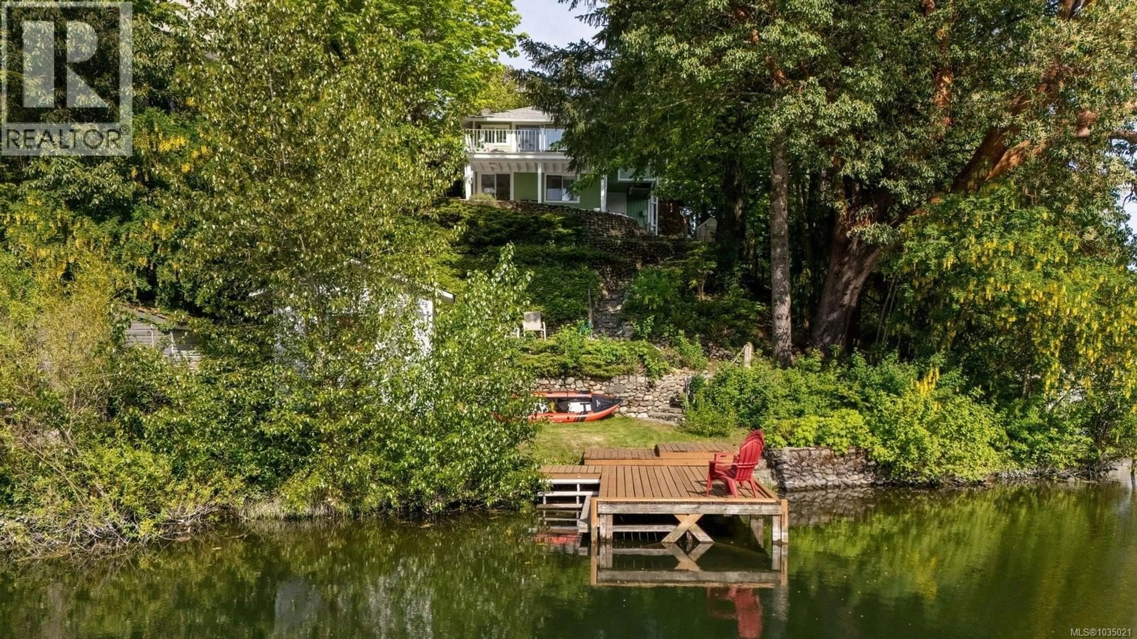 Patio, water/lake/river/ocean view for 1055 TRILLIUM ROAD, Langford British Columbia V9B4G3