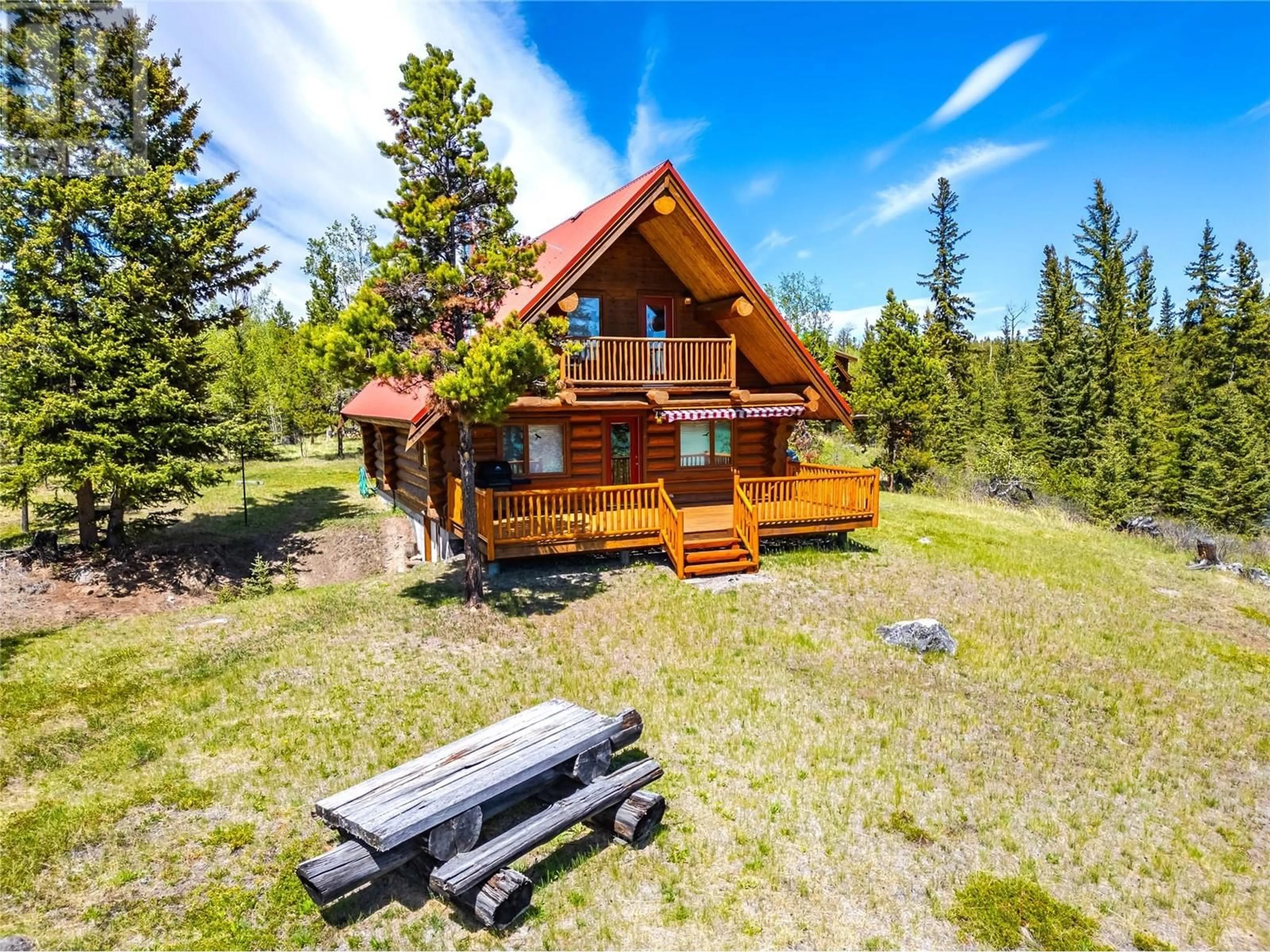 A pic from outside/outdoor area/front of a property/back of a property/a pic from drone, unknown for 2172 MARRIOT ROAD, Clinton British Columbia V0K1K0