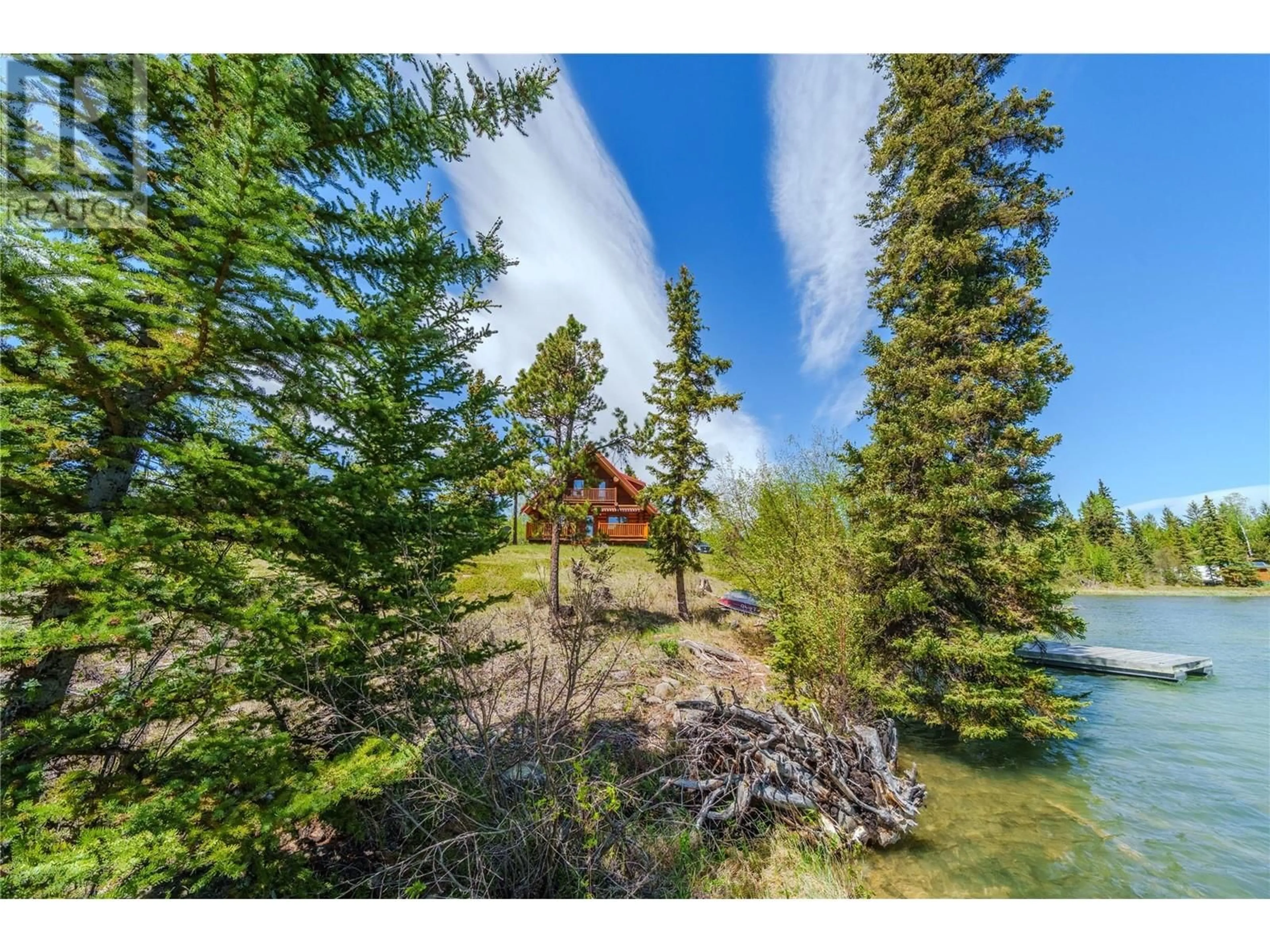 A pic from outside/outdoor area/front of a property/back of a property/a pic from drone, water/lake/river/ocean view for 2172 MARRIOT ROAD, Clinton British Columbia V0K1K0