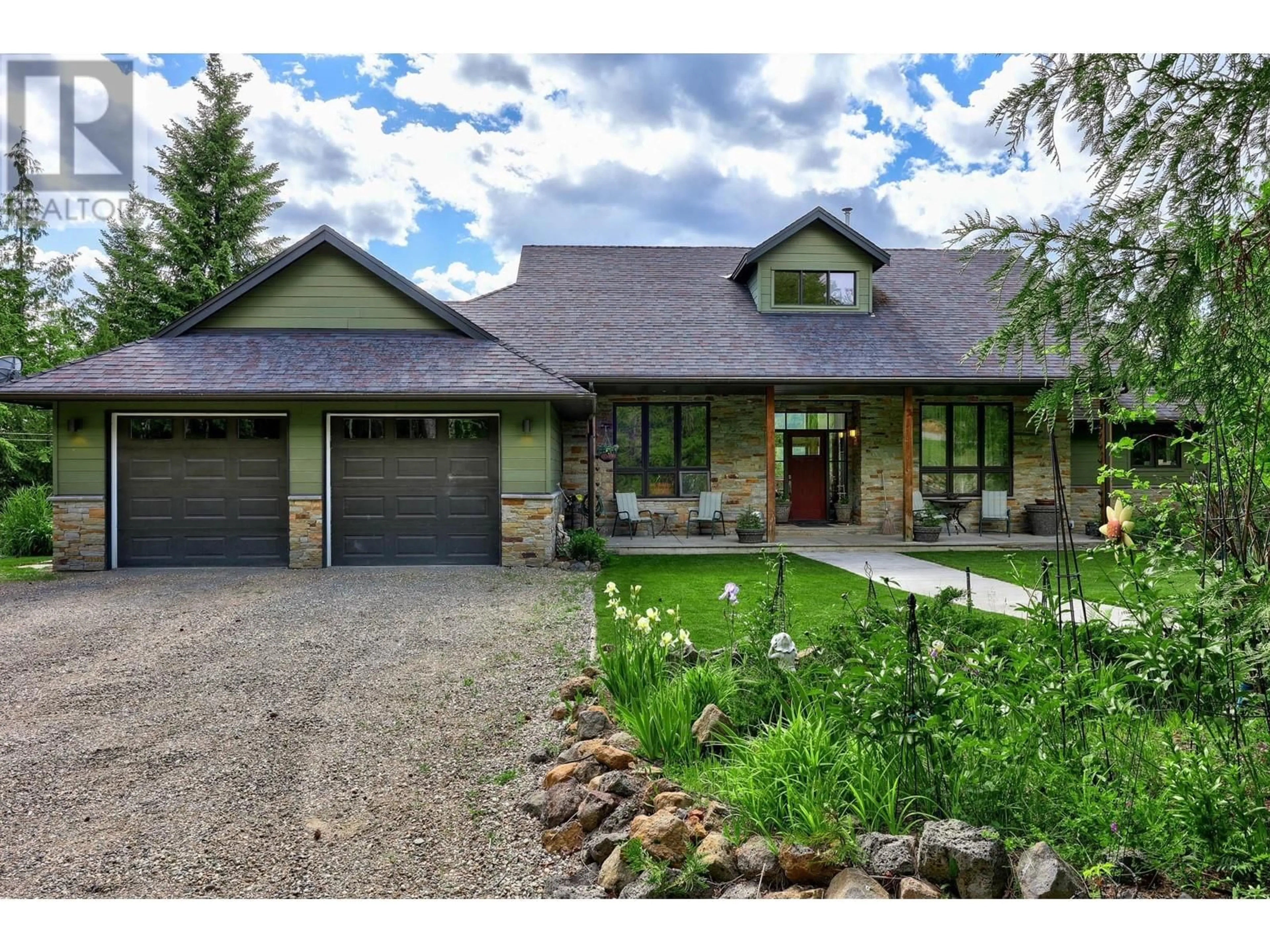 Home with brick exterior material, street for 1249 CLEARWATER VALLEY ROAD, Clearwater British Columbia V0E1N1