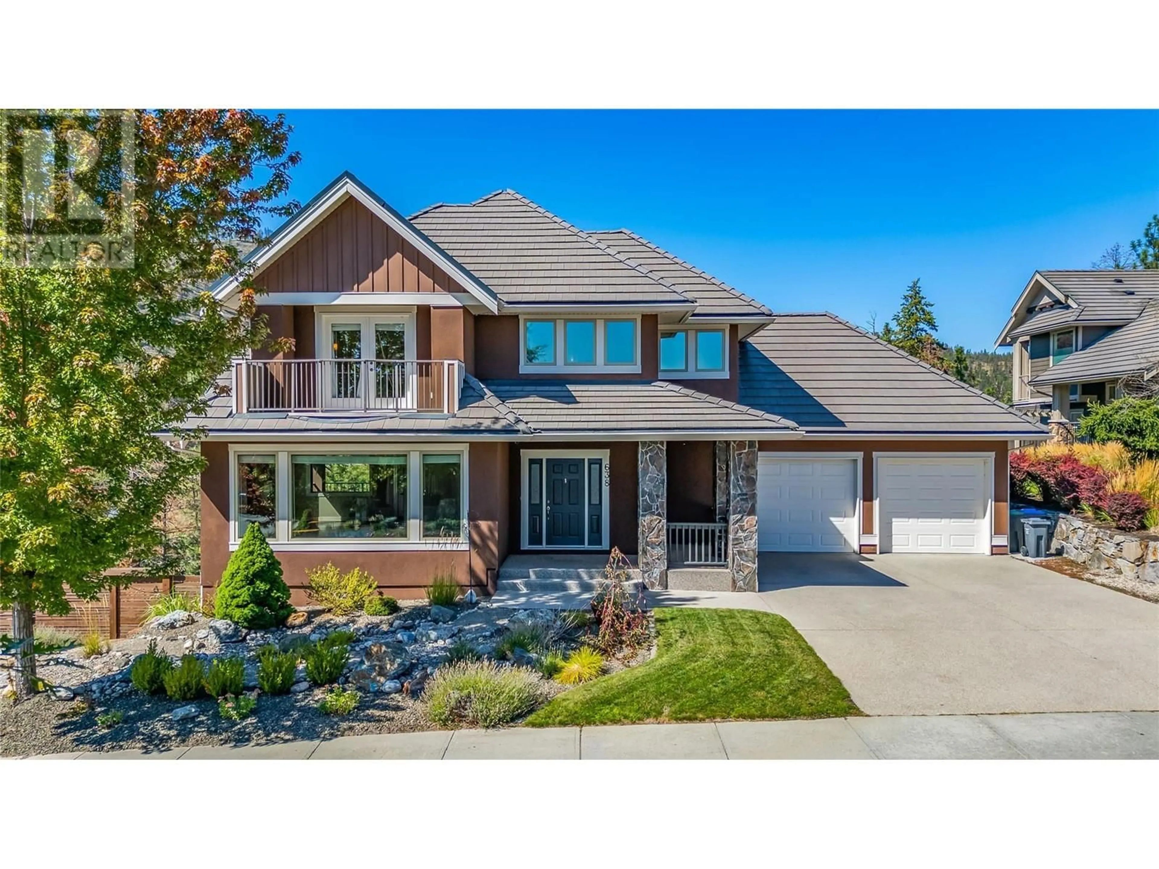 Home with brick exterior material, street for 638 LONG RIDGE DRIVE, Kelowna British Columbia V1V2R9