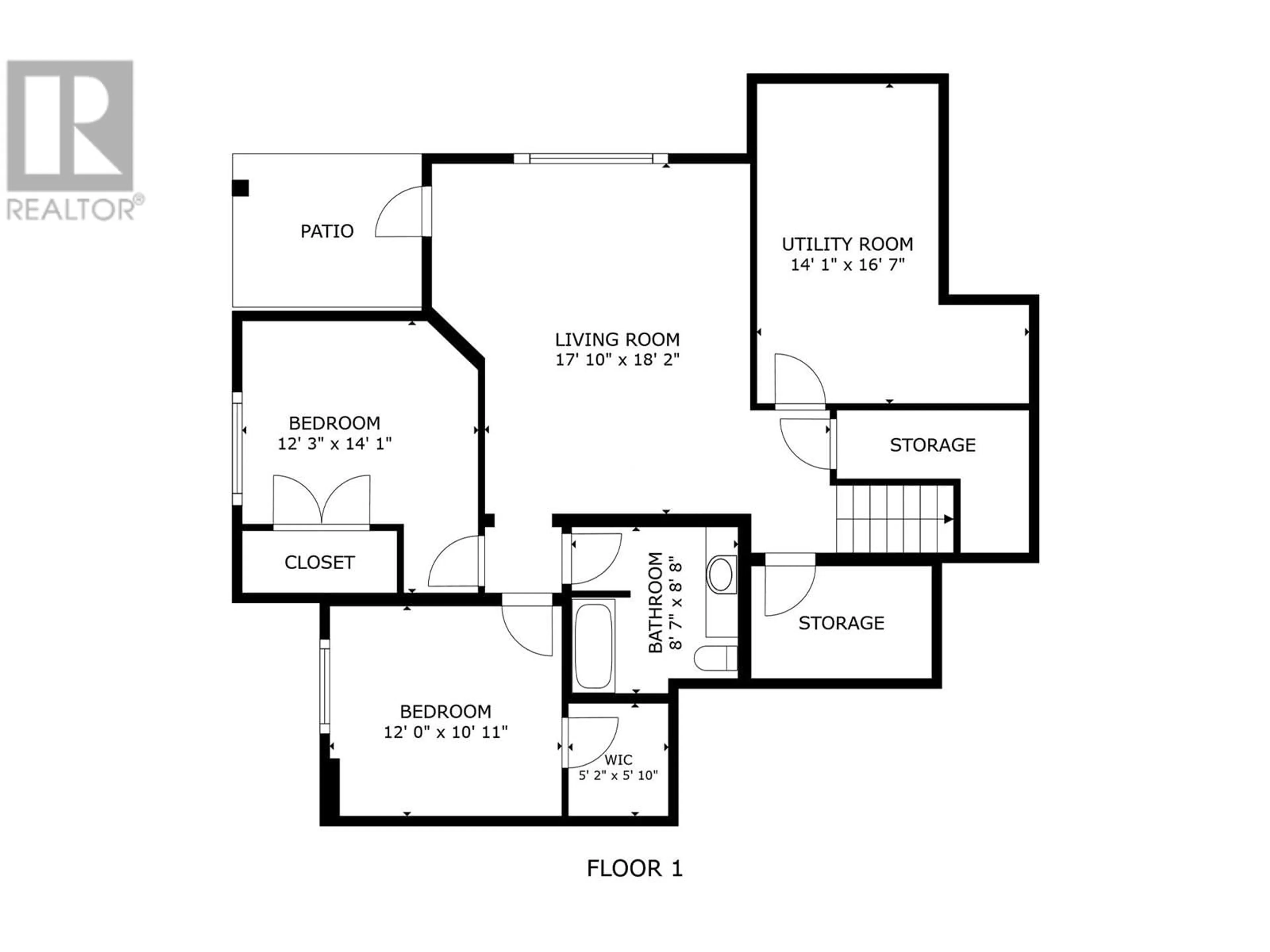 Floor plan for 638 LONG RIDGE DRIVE, Kelowna British Columbia V1V2R9