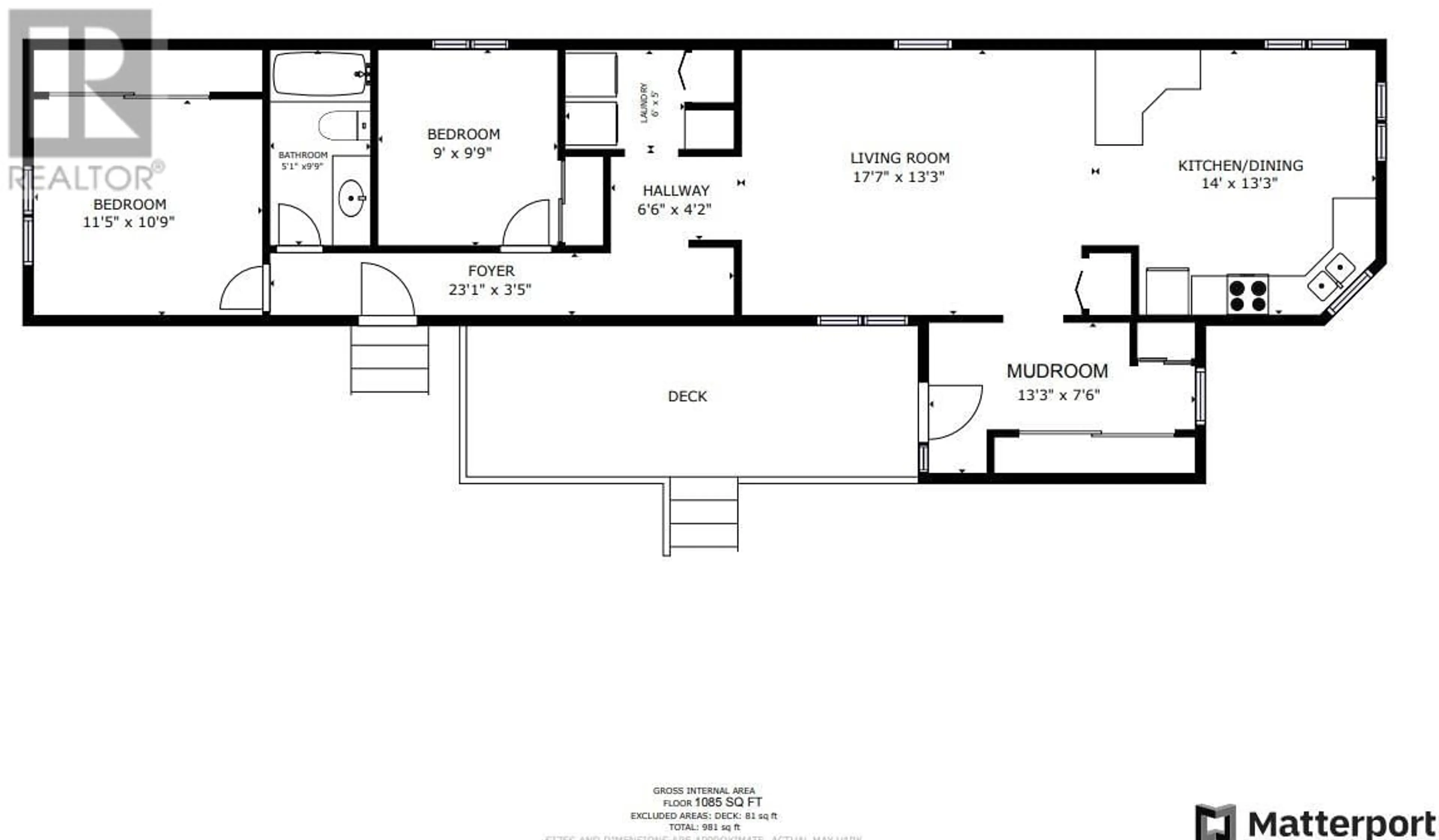 Floor plan for 2 - 2741 PRINCETON  5A HIGHWAY, Kamloops British Columbia V0E2A0