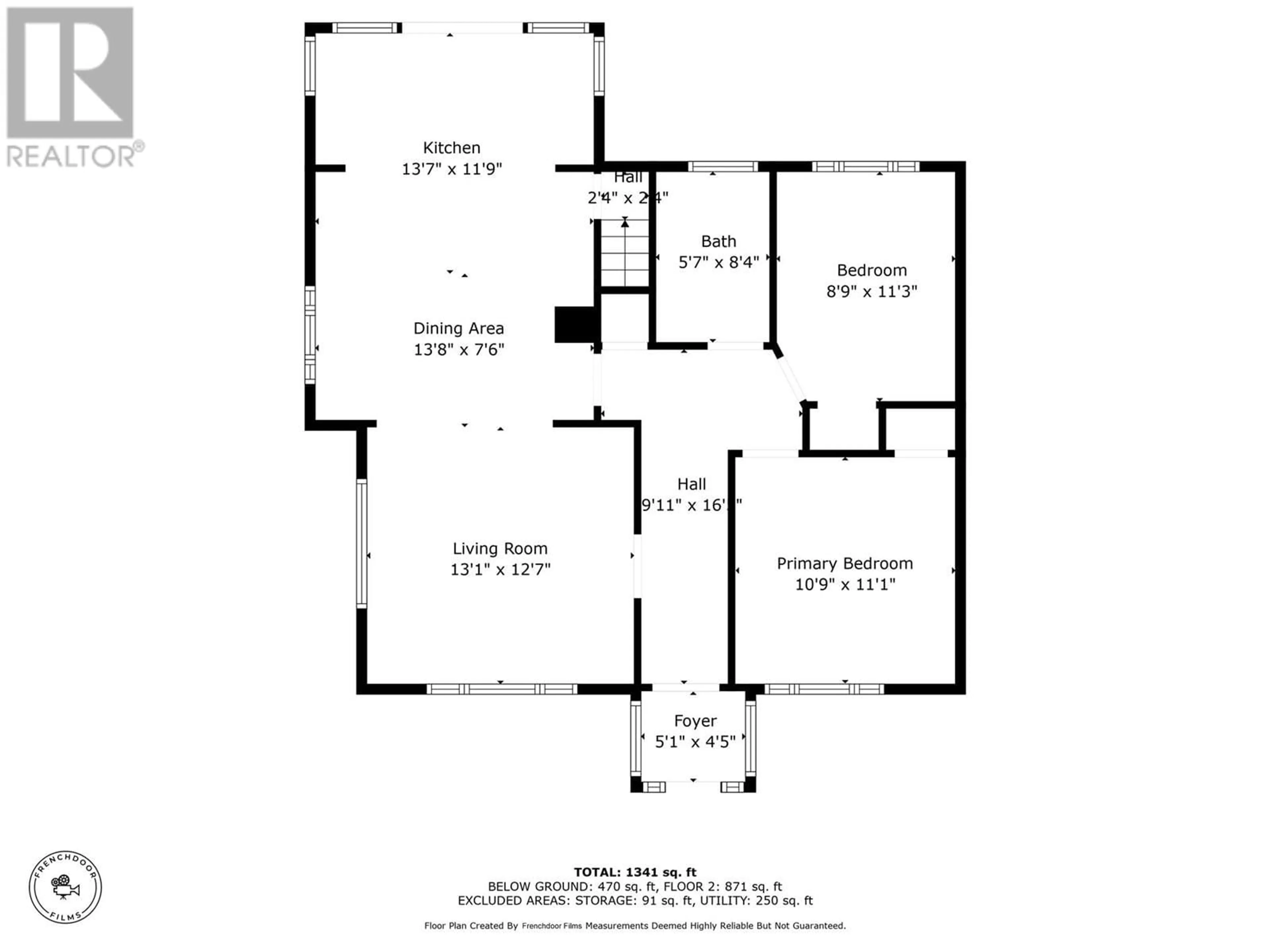 Floor plan for 551 LINDEN AVENUE, Kamloops British Columbia V2B2N5