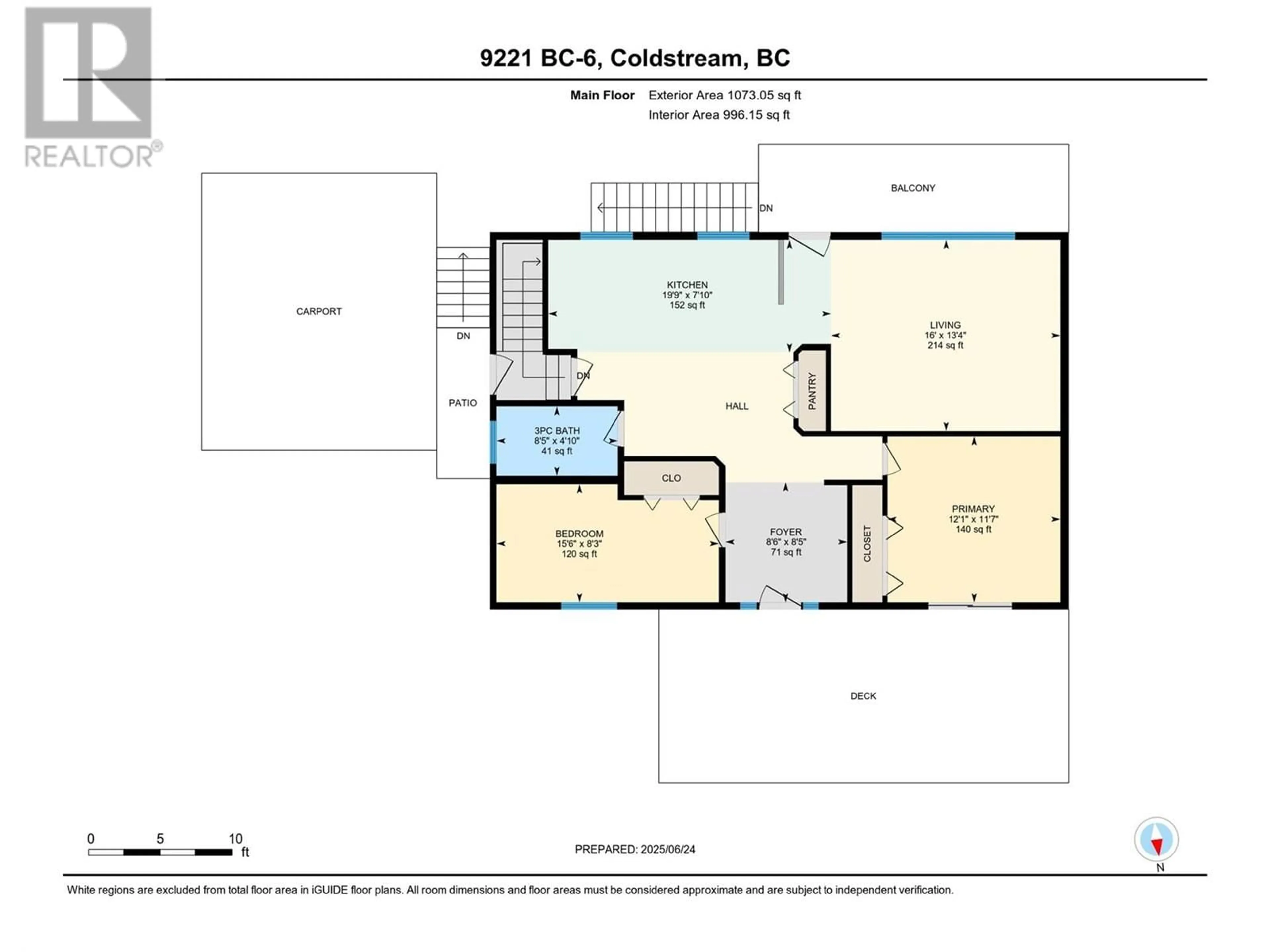 Floor plan for 9221 6 HIGHWAY, Coldstream British Columbia V1B3B5