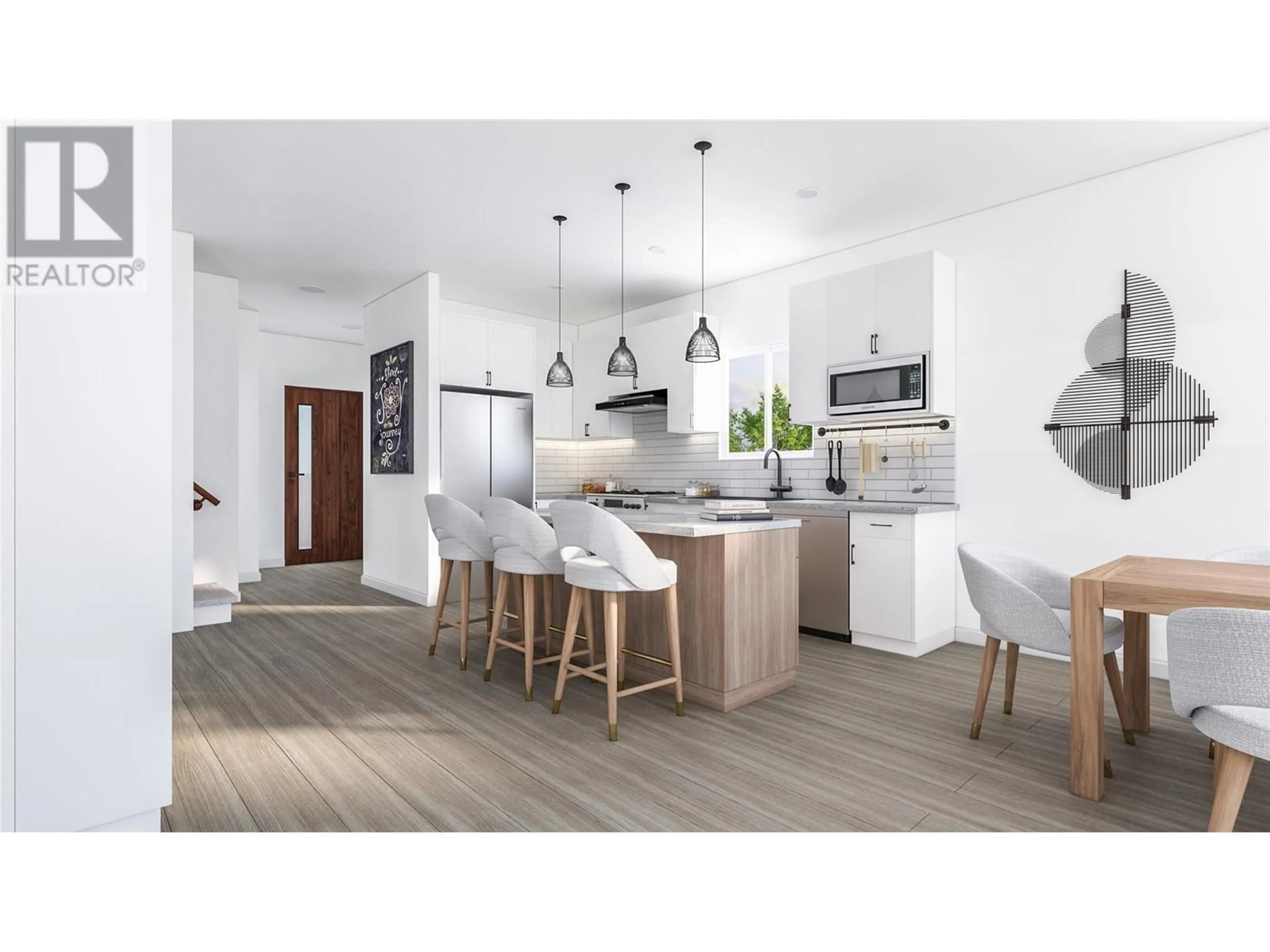 Open concept kitchen, wood/laminate floor for 14 - 4601 97TH STREET, Osoyoos British Columbia V0H1V1