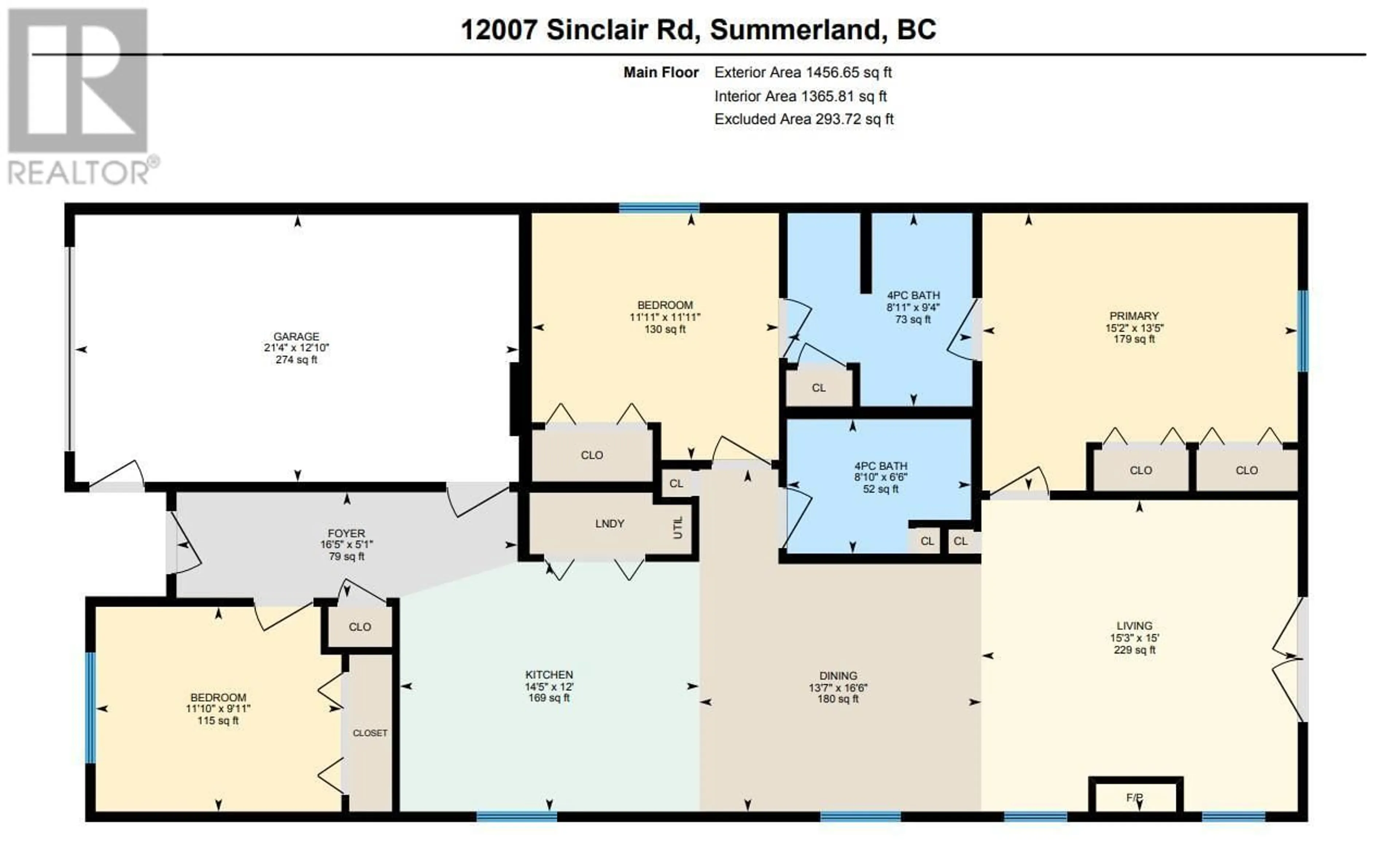 Floor plan for 12007 SINCLAIR ROAD, Summerland British Columbia V0H1Z8