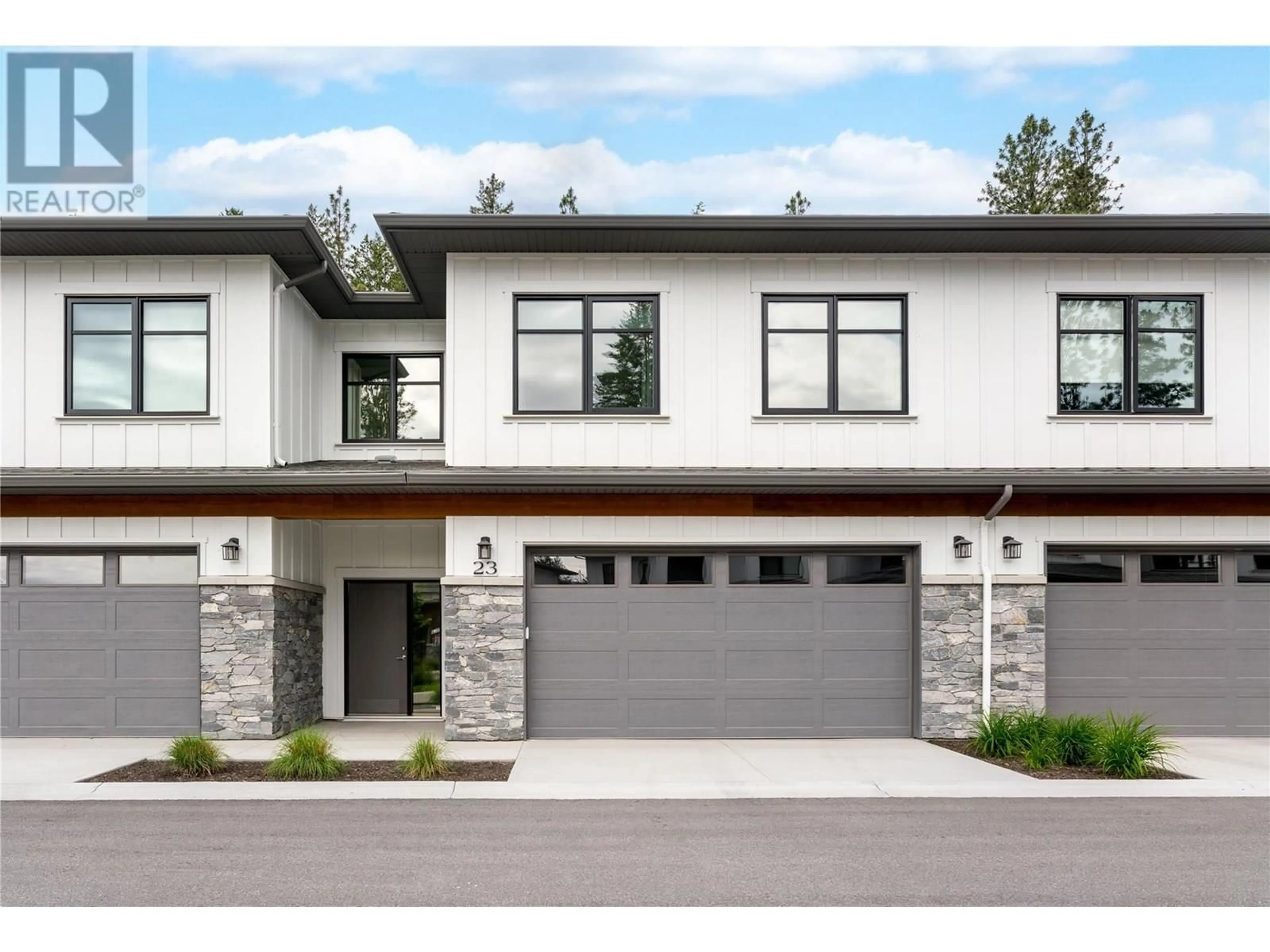 Home with brick exterior material, street for 23 - 1979 COUNTRY CLUB DRIVE, Kelowna British Columbia V1V2M6
