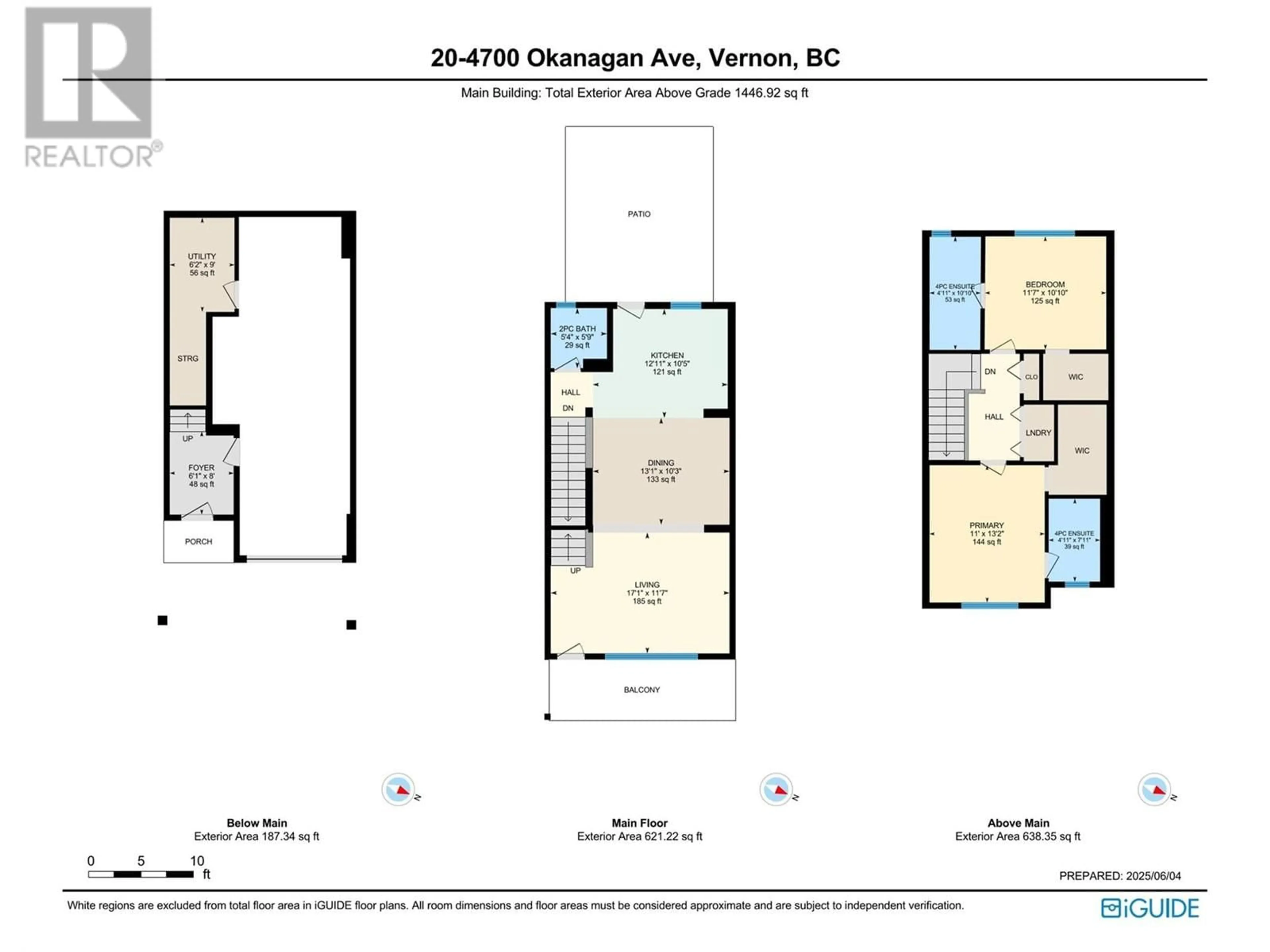 Floor plan for 20 - 4700 OKANAGAN AVENUE, Vernon British Columbia V1T9Y7