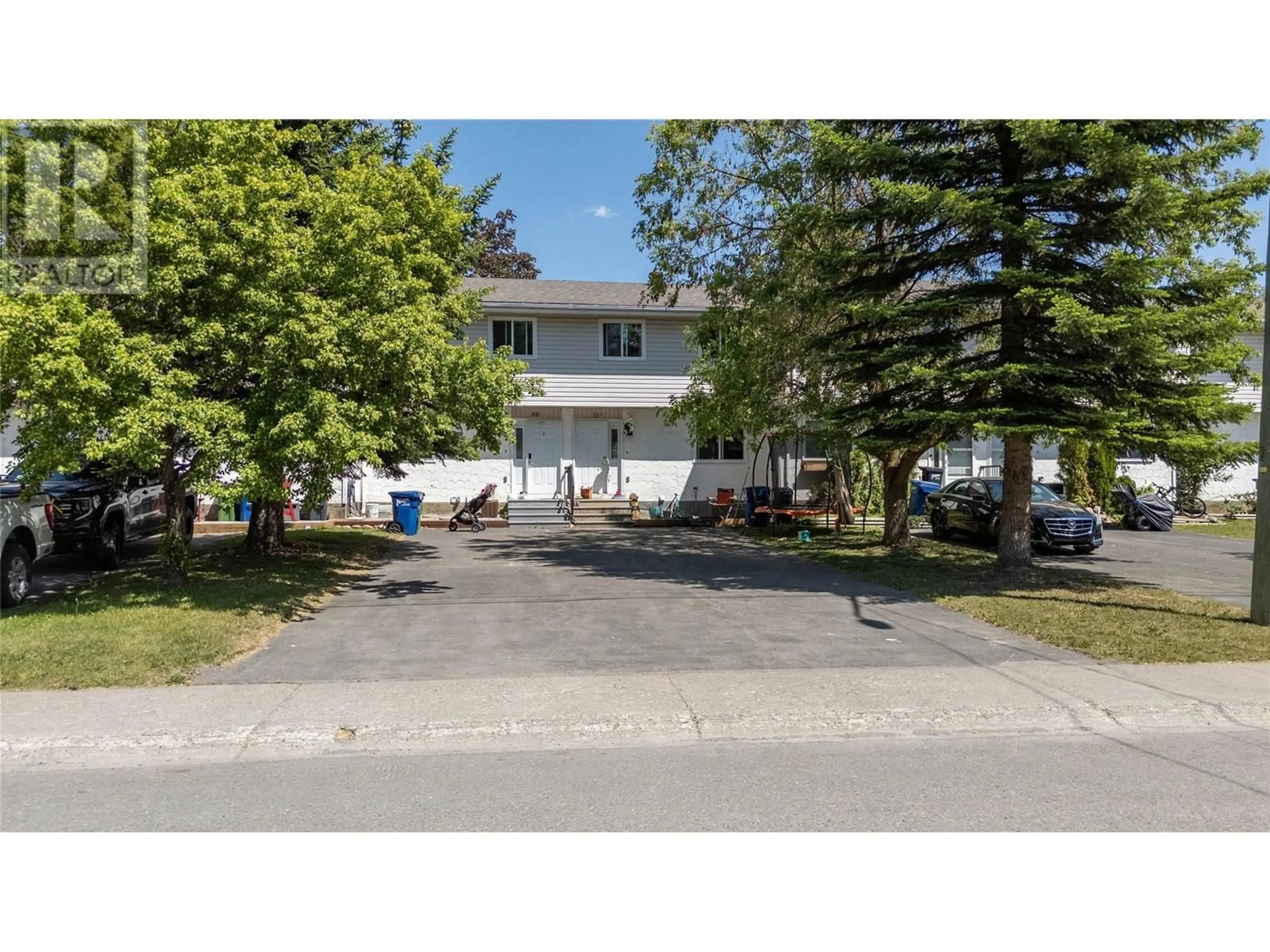 A pic from outside/outdoor area/front of a property/back of a property/a pic from drone, street for 33C MT TRINITY AVENUE, Fernie British Columbia V0B1M3