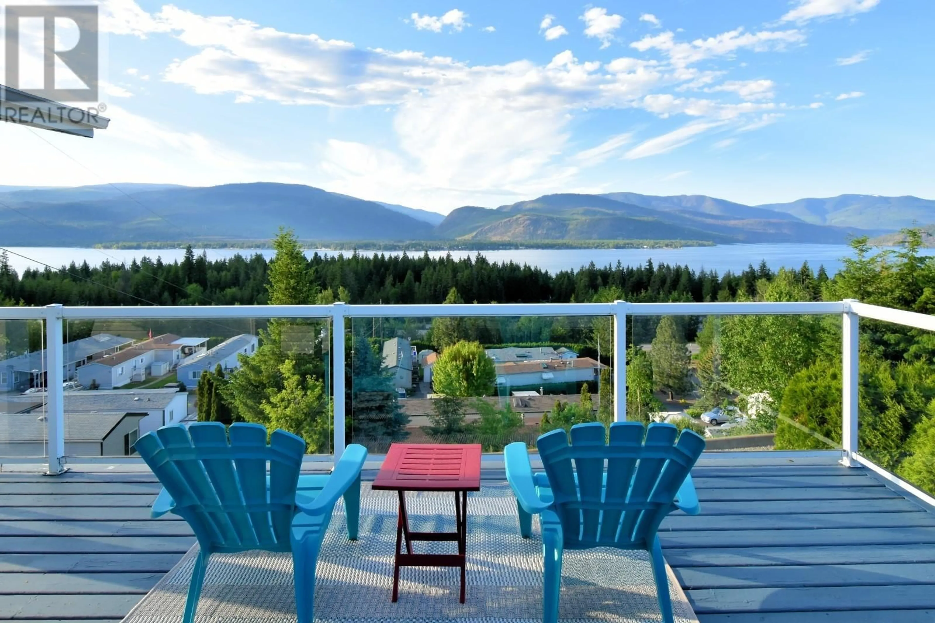 Patio, water/lake/river/ocean view for 19 - 1420 TRANS CANADA HIGHWAY, Sorrento British Columbia V0E2W0