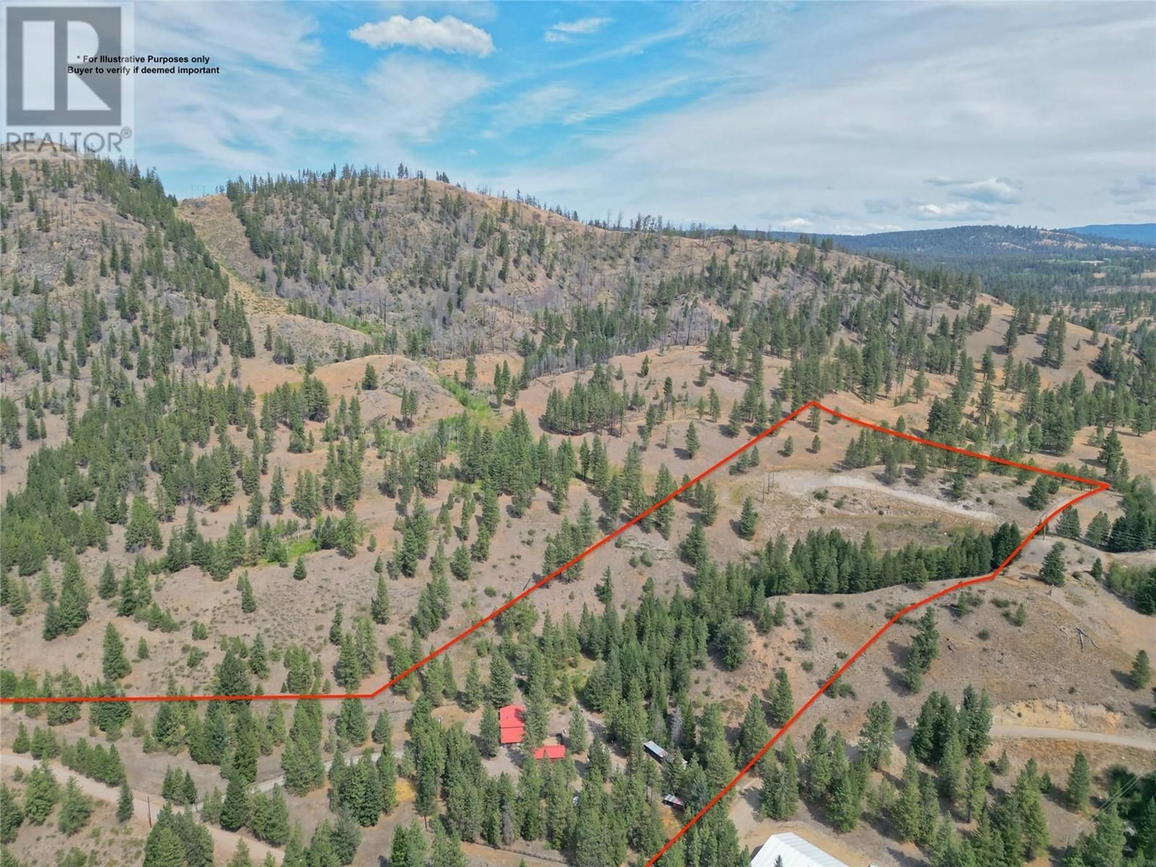 A pic from outside/outdoor area/front of a property/back of a property/a pic from drone, forest/trees view for 1035 HIGHWAY 5A OTHER, Princeton British Columbia V0X1W0