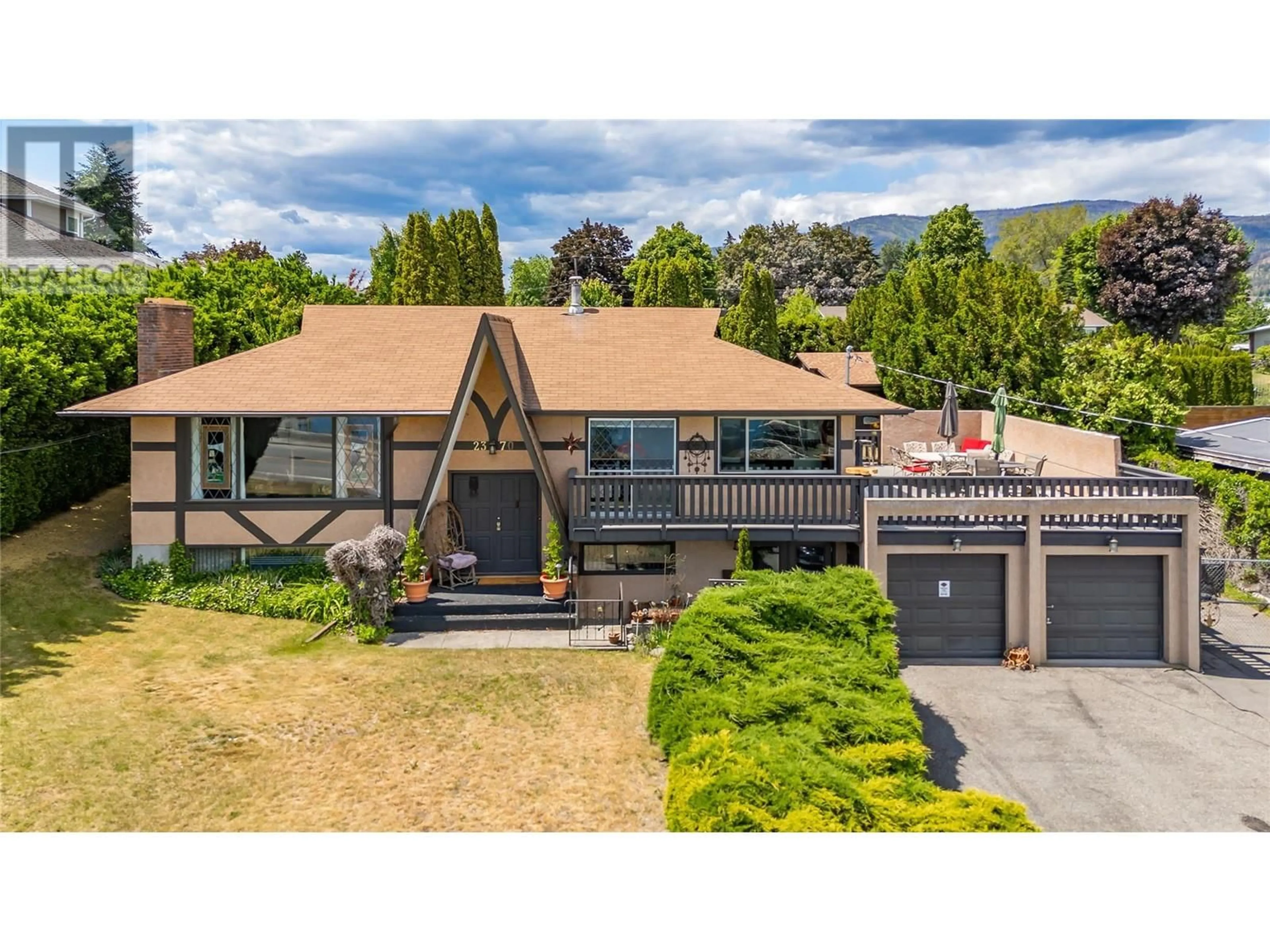 A pic from outside/outdoor area/front of a property/back of a property/a pic from drone, unknown for 2370 THACKER DRIVE, West Kelowna British Columbia V1Z1V8